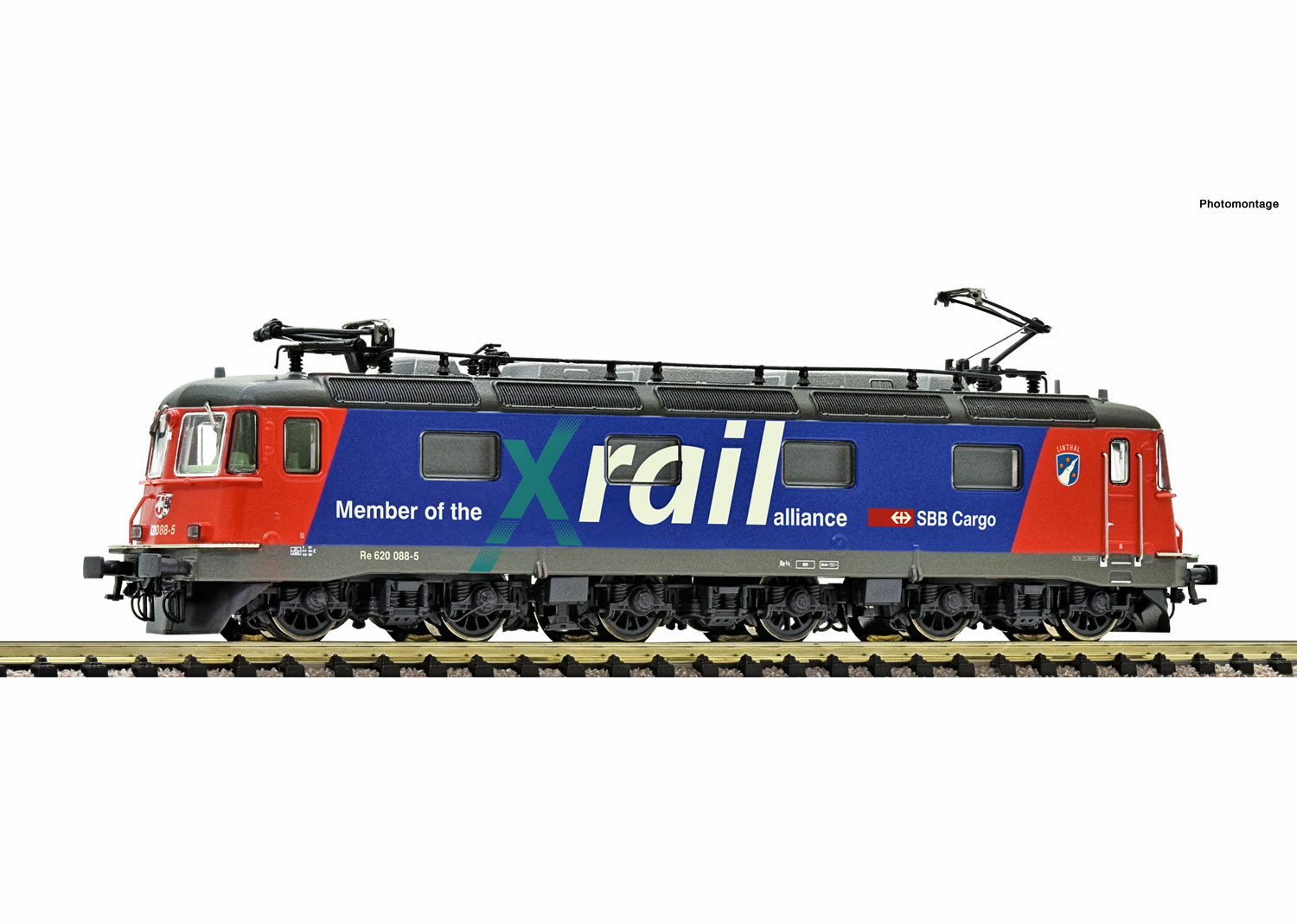 Fleischmann 734127 SBB Cargo E-Lokomotive Re 620 088-5