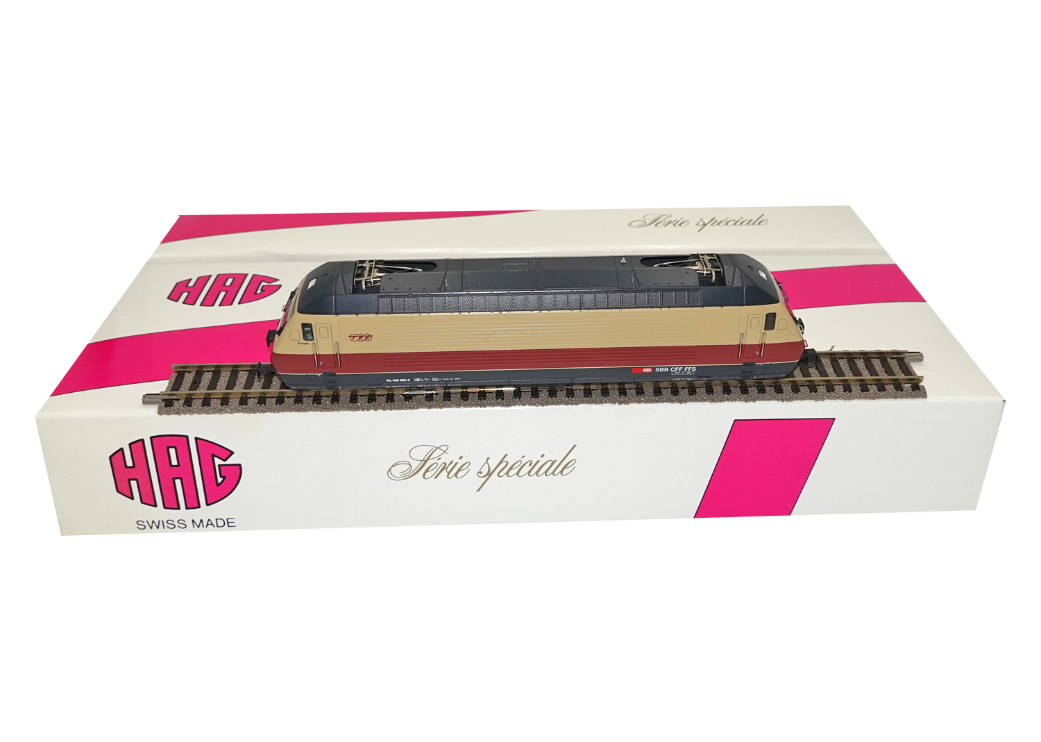 Hag 281 SBB Lokomotive Re 460 083-9 TEE DC 