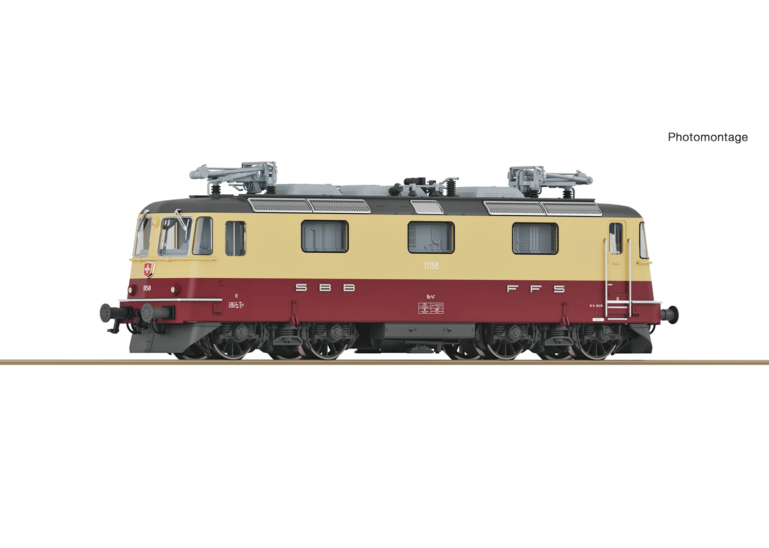 Fleischmann 732470 SBB E-Lokomotive Re 4/4 II 11158 DCC 