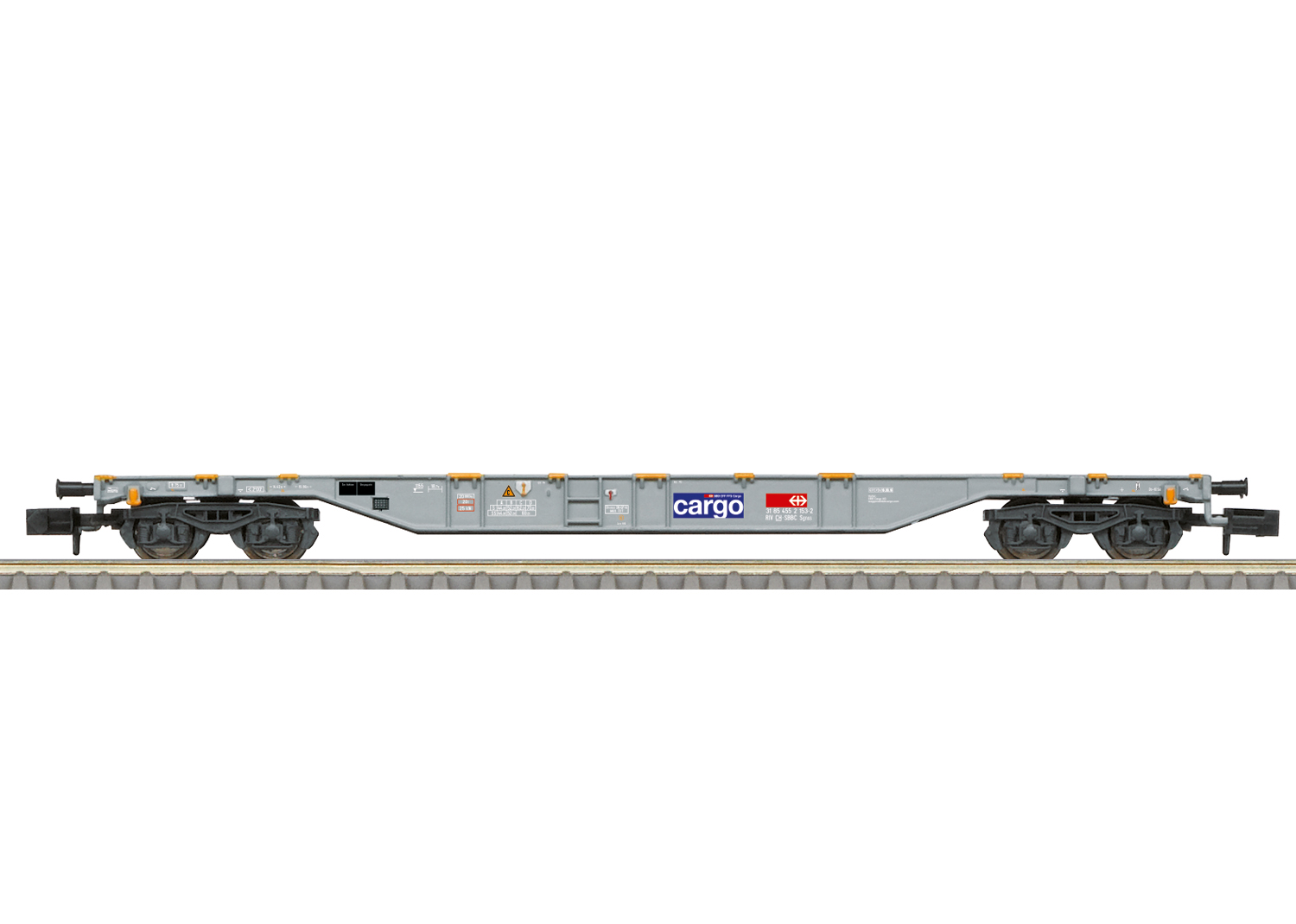 Minitrix 18600 SBB Containertragwagen für Kühlcontainer  Minitrix 18600 SBB Containertragwagen für Kühlcontainer