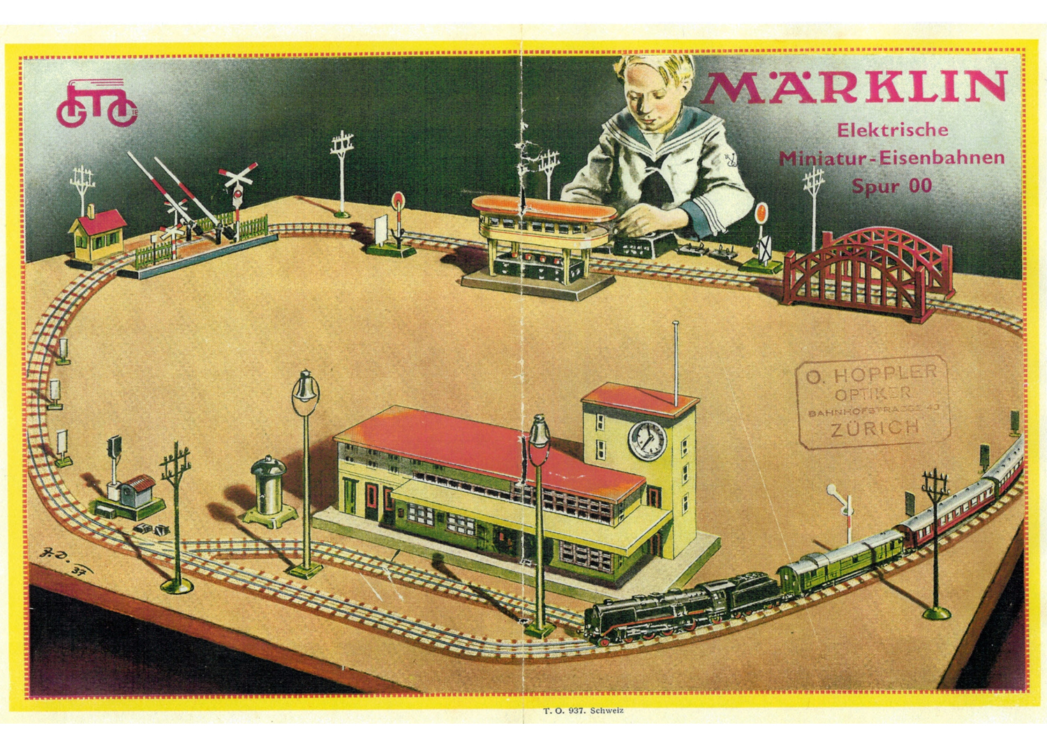 Märklin Katalog 1937 Schweiz Reprint