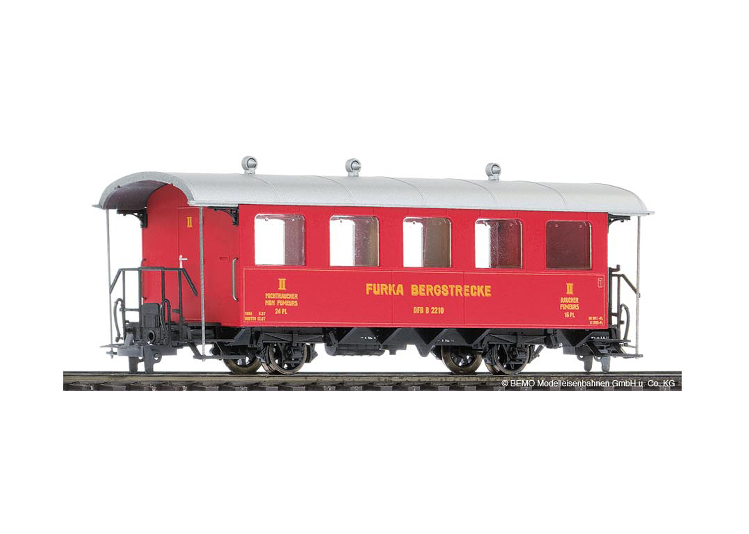 Bemo 3239280 DFB Personenwagen 2210, 2. Klasse 