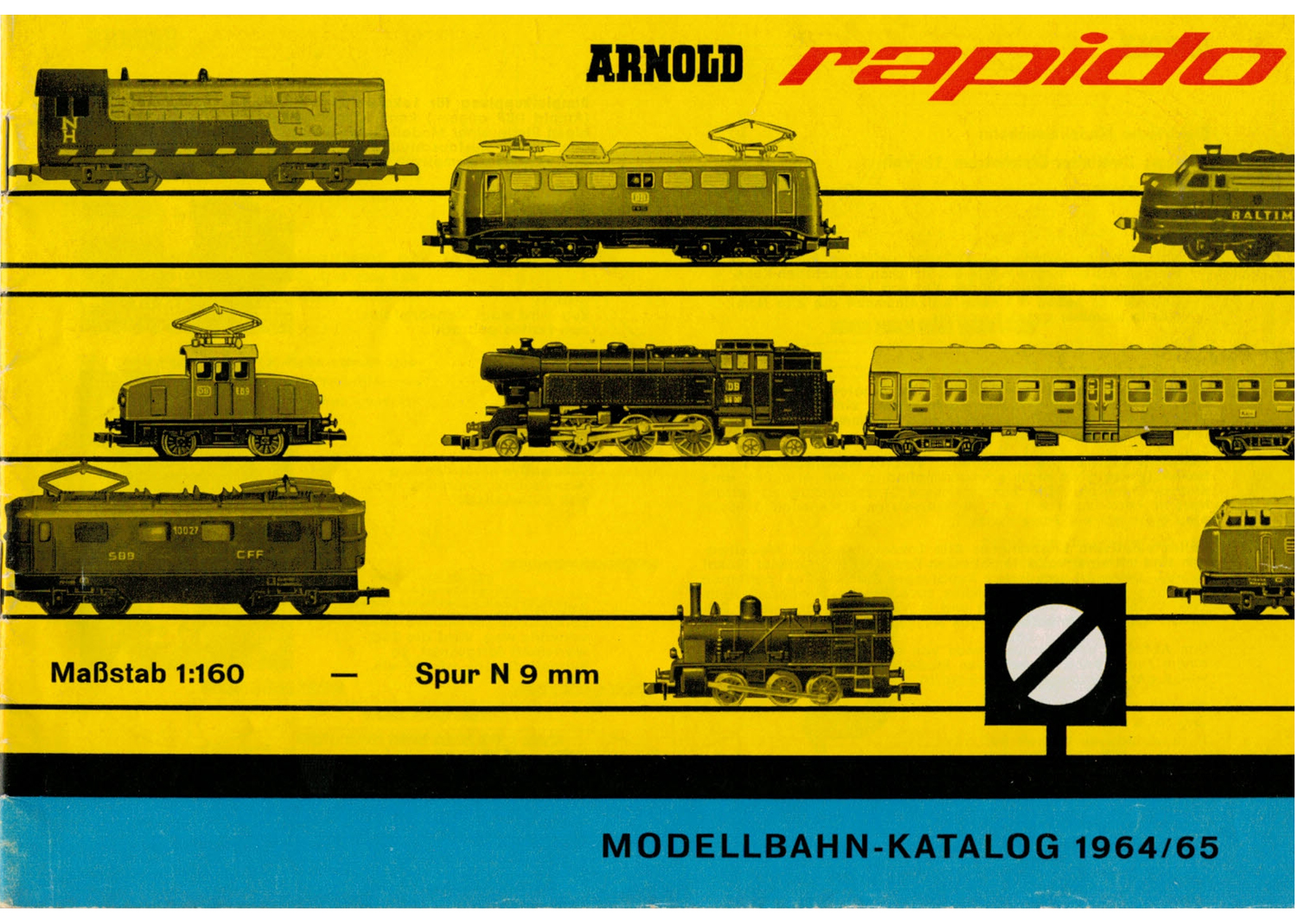 Arnold rapido Hauptkatalog 1964/65