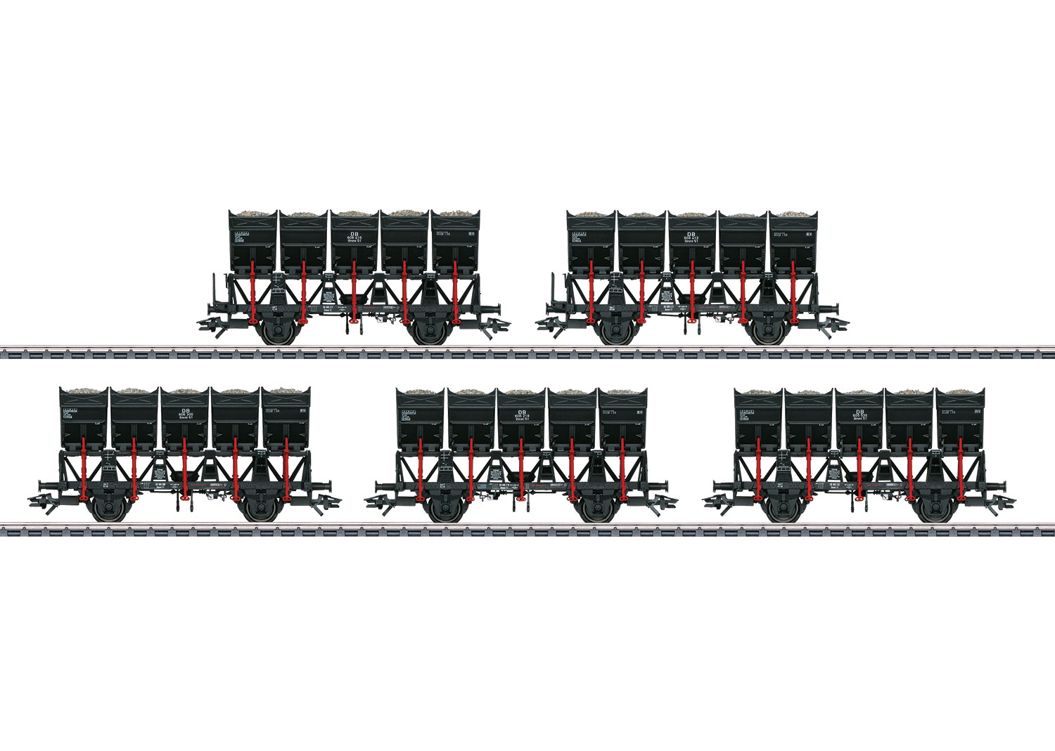 Märklin 46356 DB Muldenkippwagen-Set 