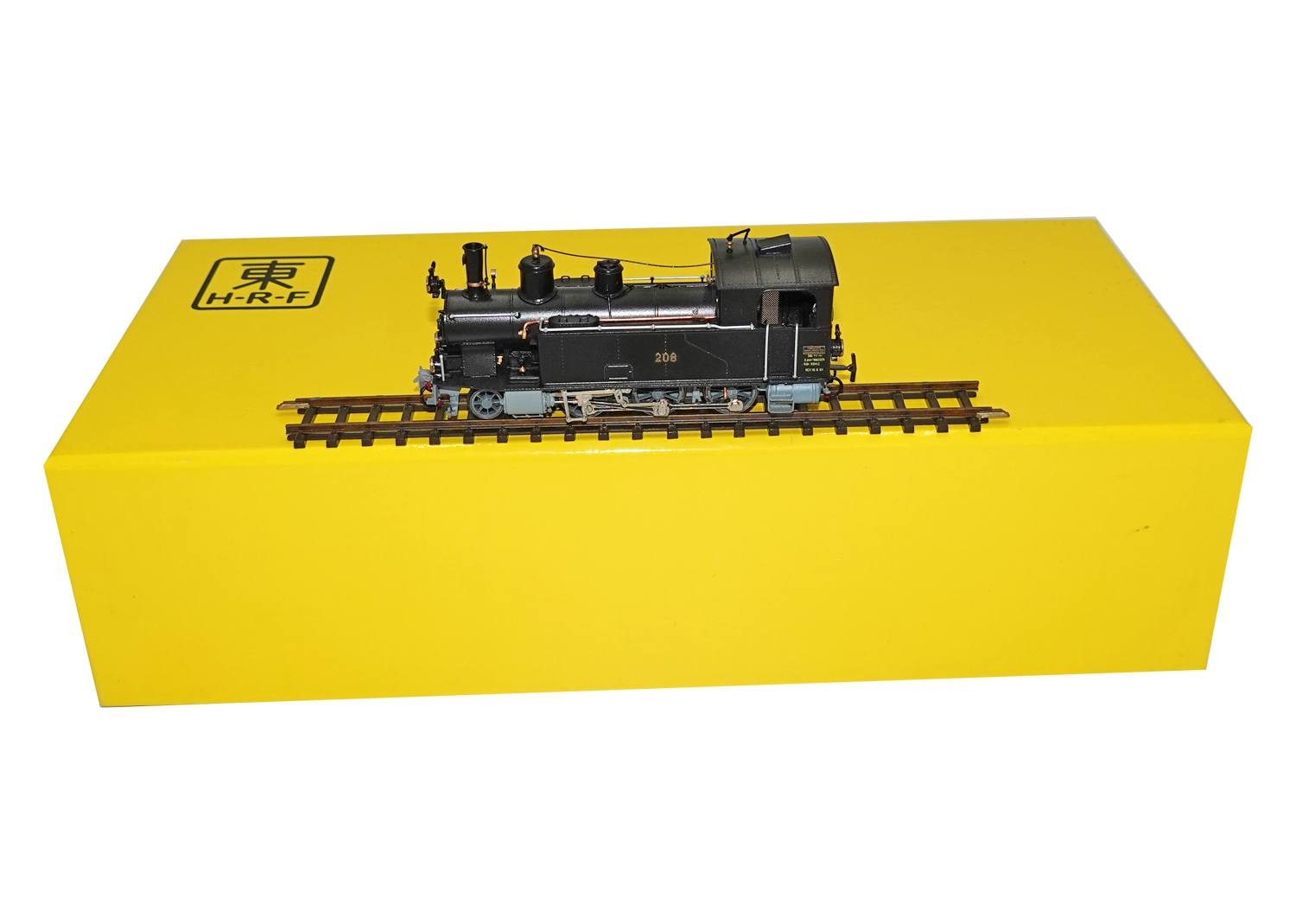 HRF 1751D Brünig H0m Dampflok G 3/4 Nr. 208 DC 