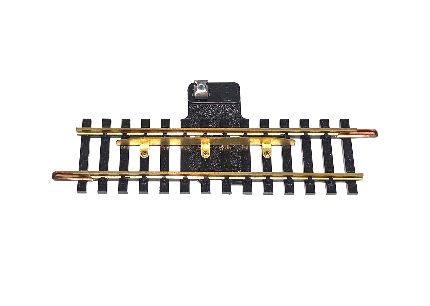 Fleischmann 1700-2SN Schaltgleis mit 1 Klemme 101mm  Fleischmann 1700-2SN Schaltgleis mit 1 Klemme 101mm