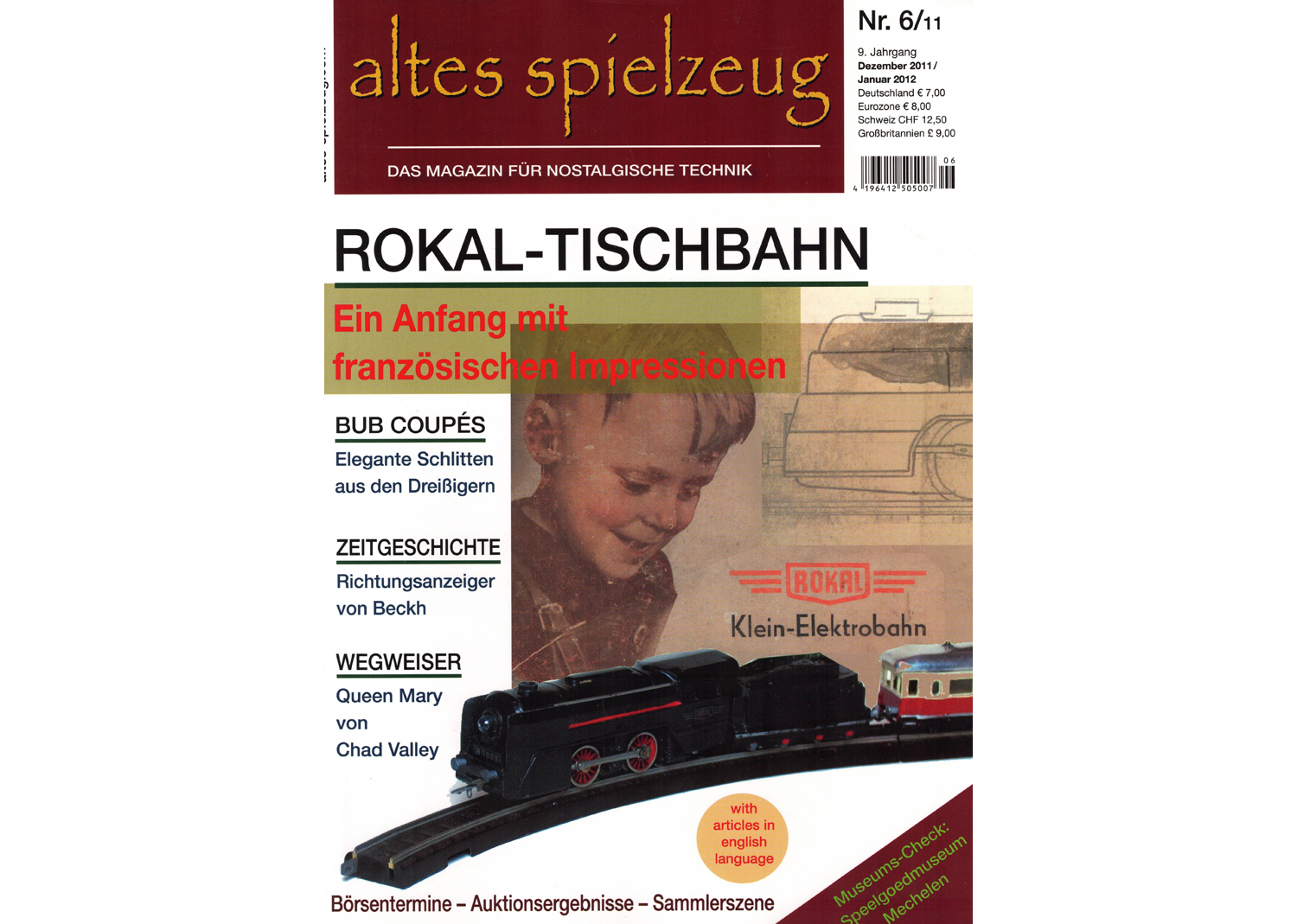 65210 Altes Spielzeug 2011 Ausgabe 6 