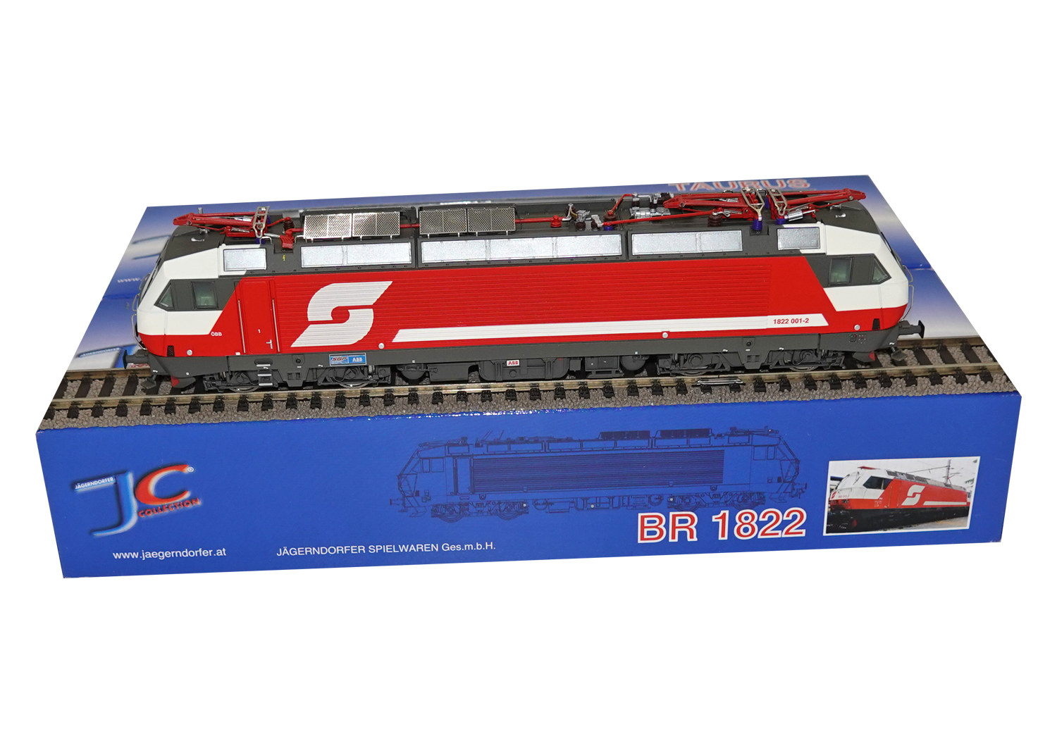 Jaegerndorfer 20820 ÖBB E-Lokomotive 1822 Ep.V. Prototypversion DC 
