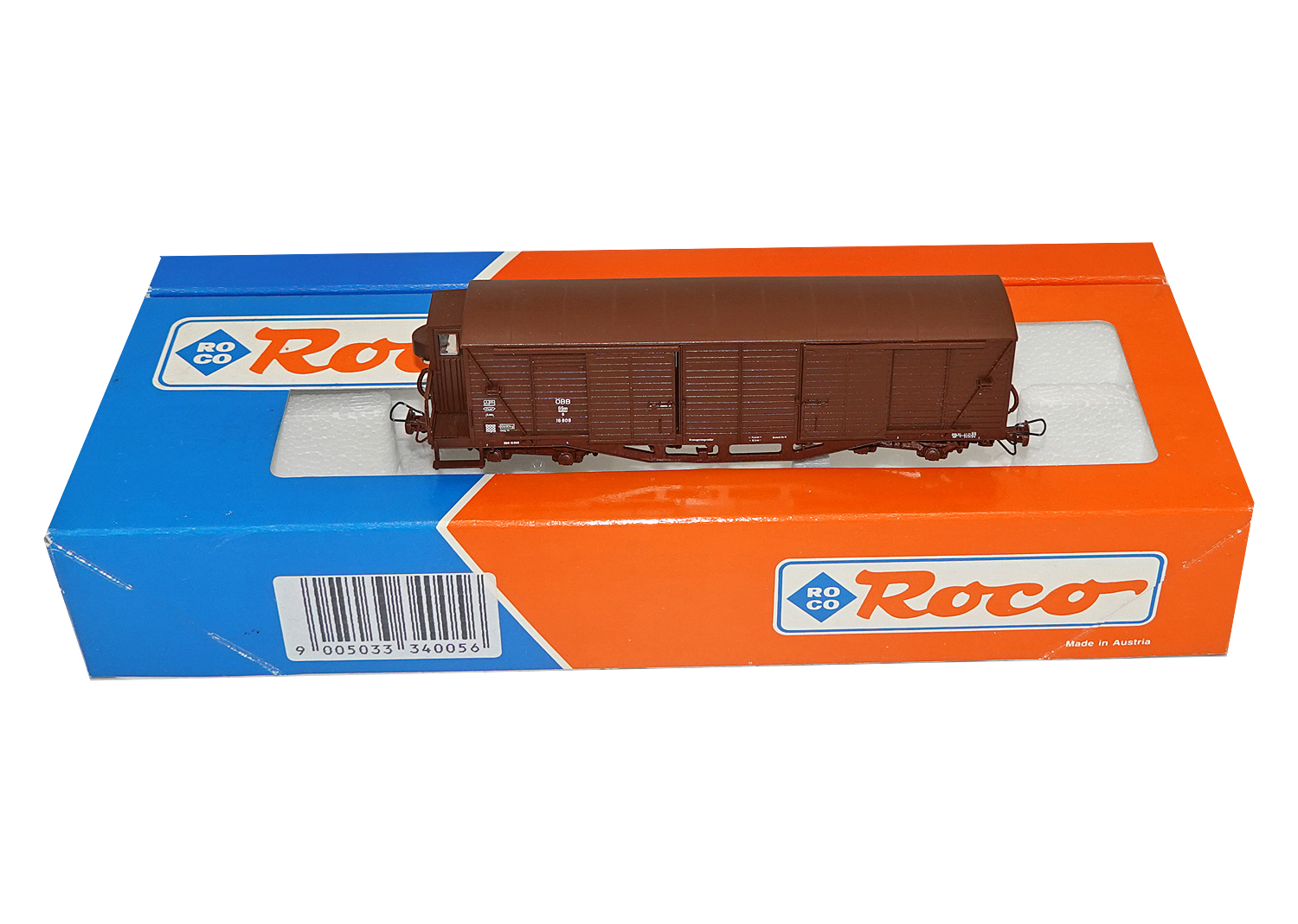 Roco 34522 H0e ÖBB Gedeckter Güterwagen GGm/s der ÖBB 