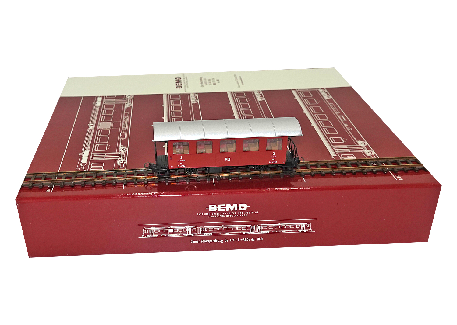 Bemo 3239213 FO Personenwagen BF 4203 
