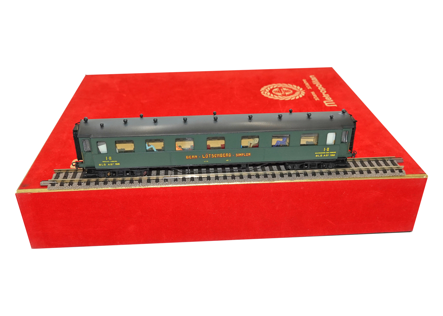 Metropolitan 6080 BLS Wagen-Set 5-tlg. mit Schattenschrift 