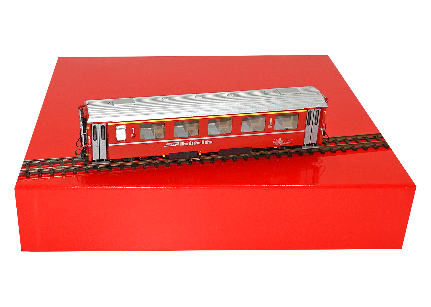 WABU H0m RhB Personenwagen verkürzt A 1262 DC WABU H0m RhB Personenwagen verkürzt A 1262 DC