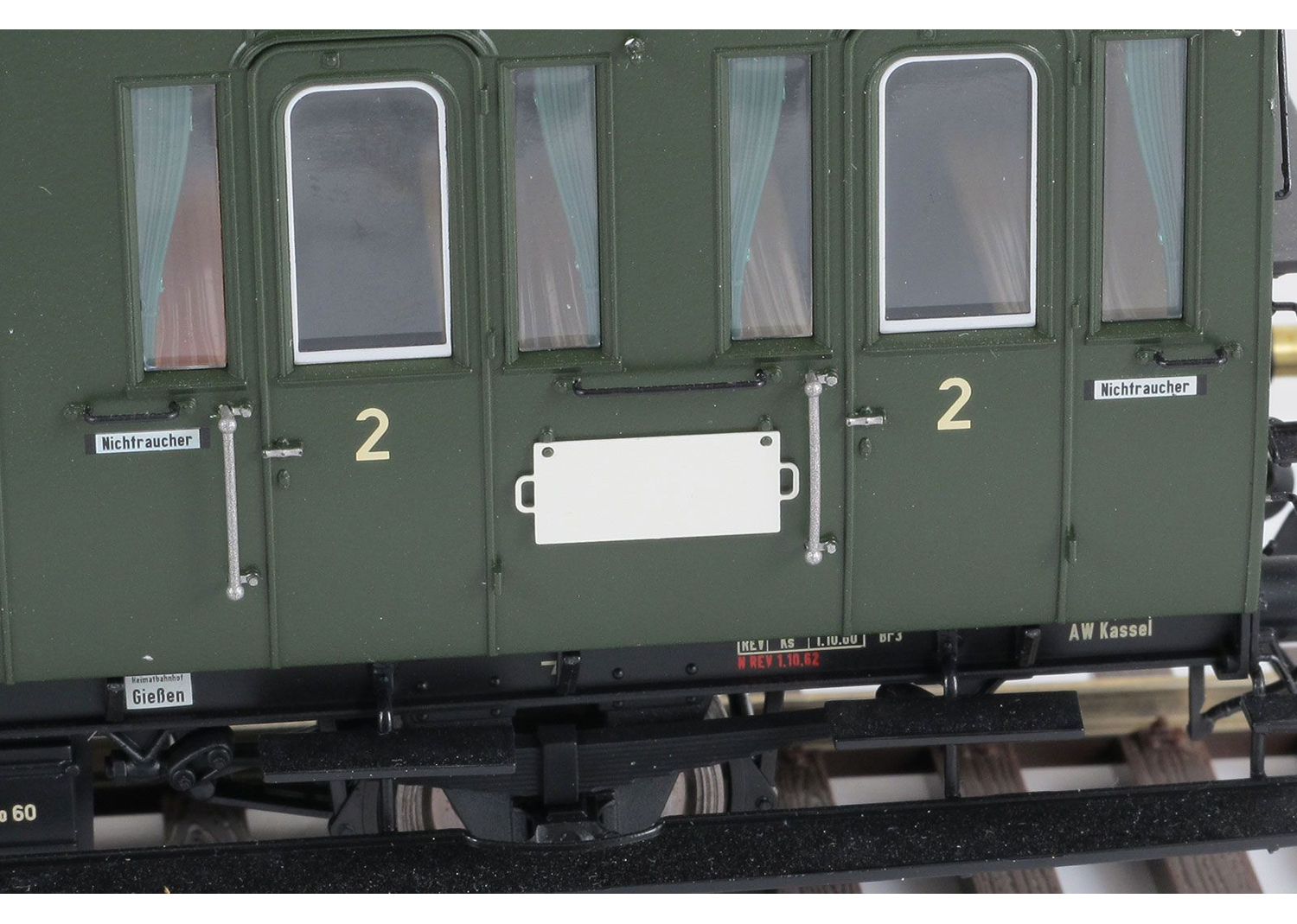 Lenz 49019 Zuglaufschilder weiss unbedruckt 10 Stück 