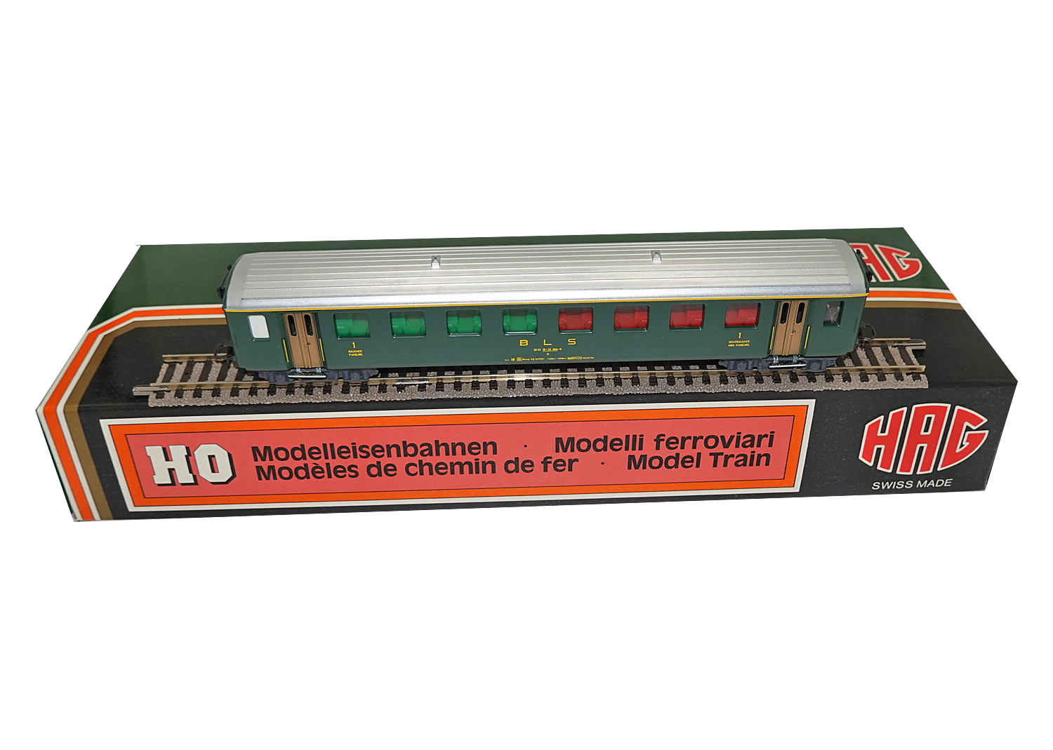 Hag 450 BLS Personenwagen 1. Kl. grün AC 