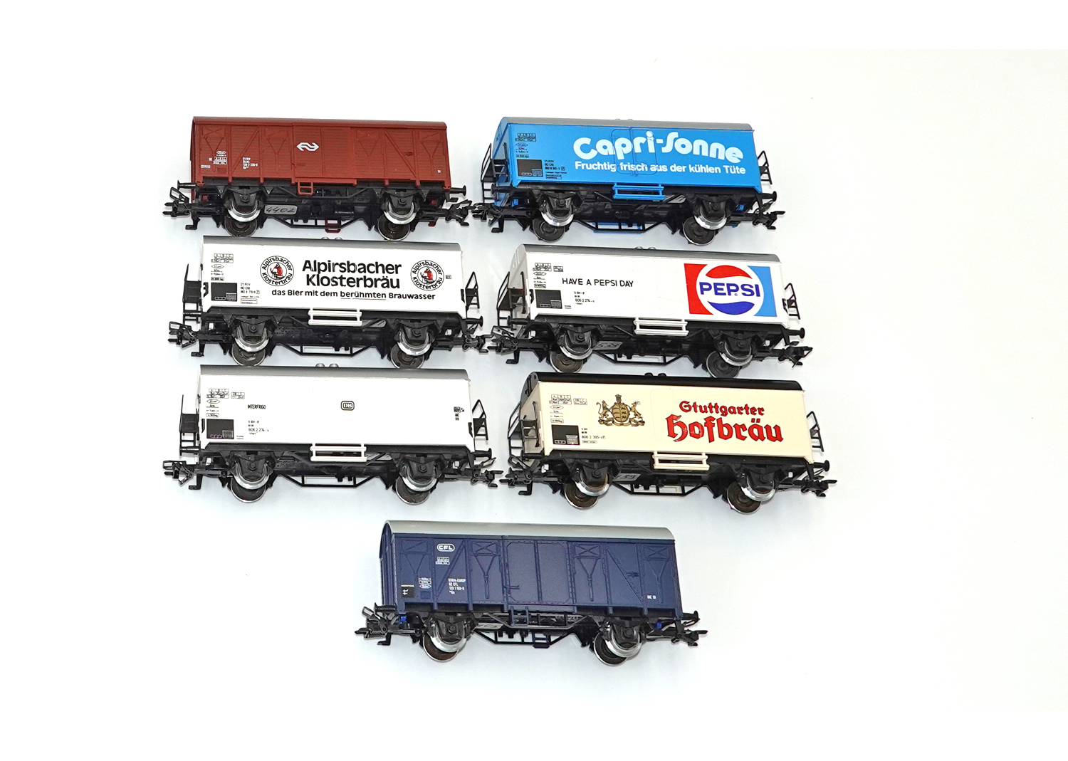 Märklin Konvolut Güterwagen-Set  7 tlg Märklin Konvolut Güterwagen-Set  7 tlg