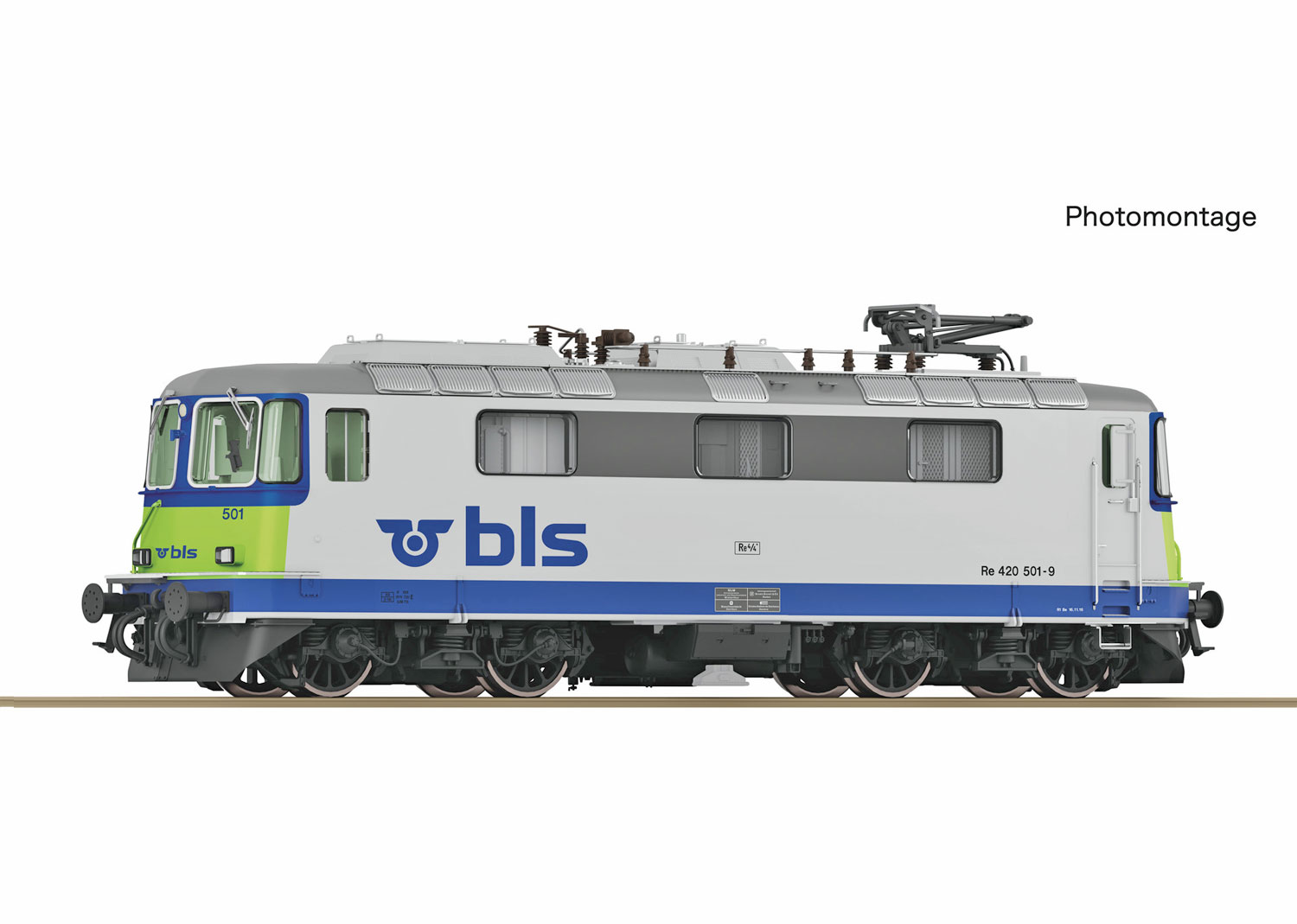 Roco 7500028 BLS E-Lokomotive 420 501-9 