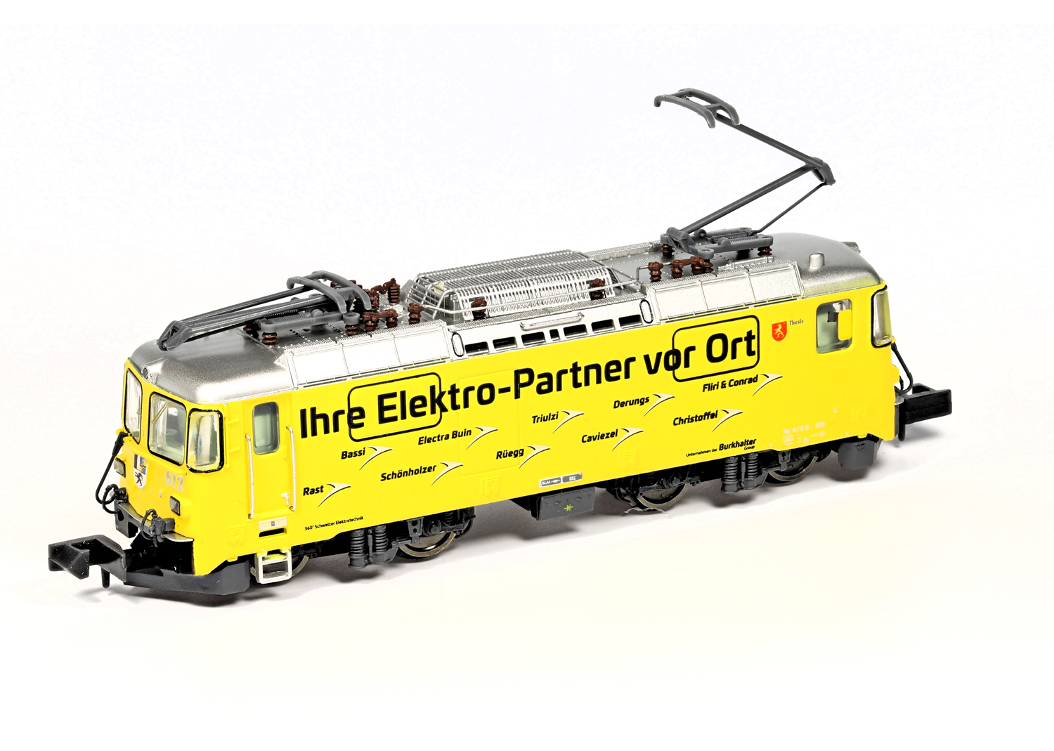 MDS 60014 RhB-Elok Ge4/4II 612 Thusis Burkhalter DC  MDS 60014 RhB-Elok Ge4/4II 612 Thusis Burkhalter DC