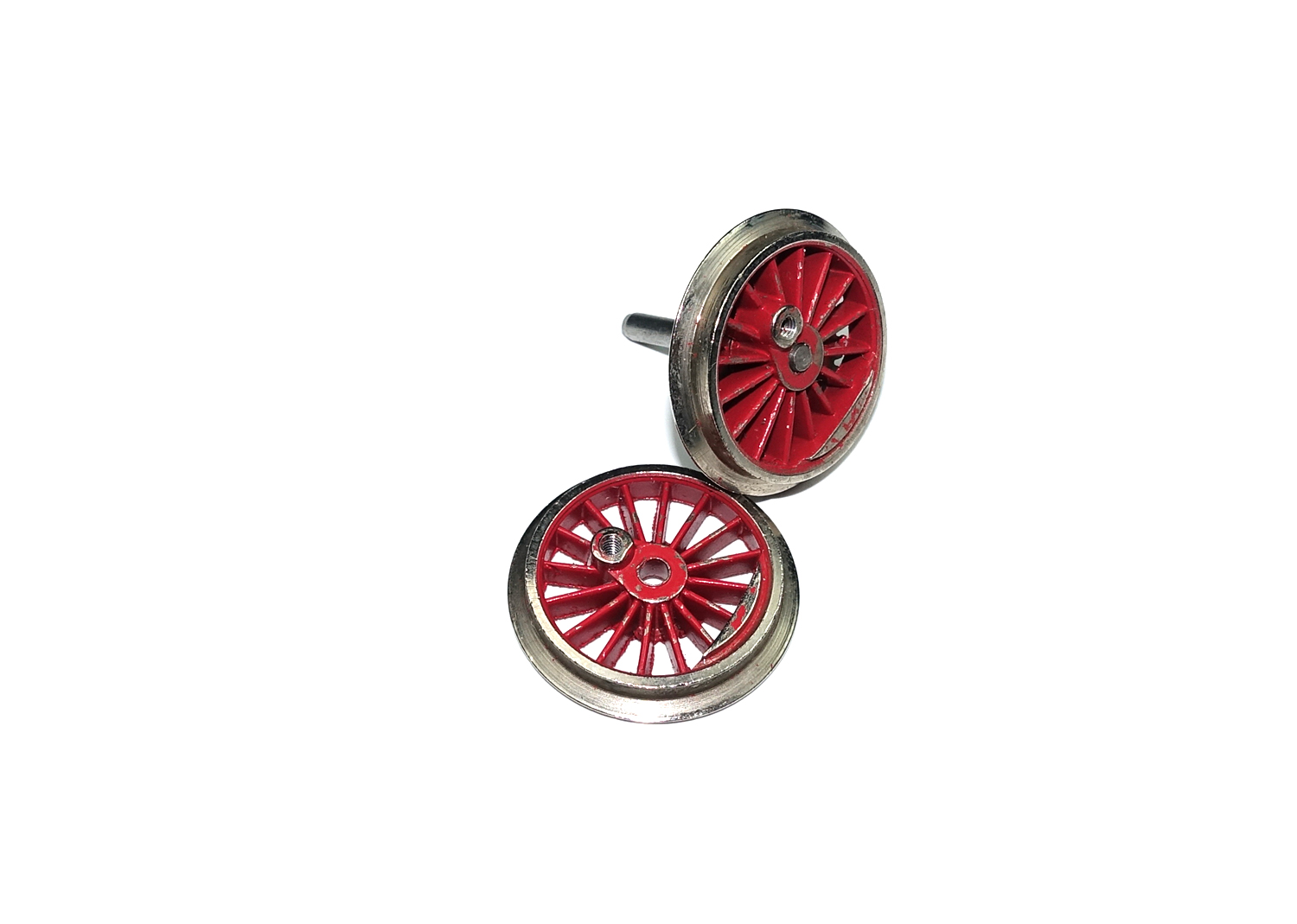 Märklin H0 Treibachse rot, Rad ø=20  