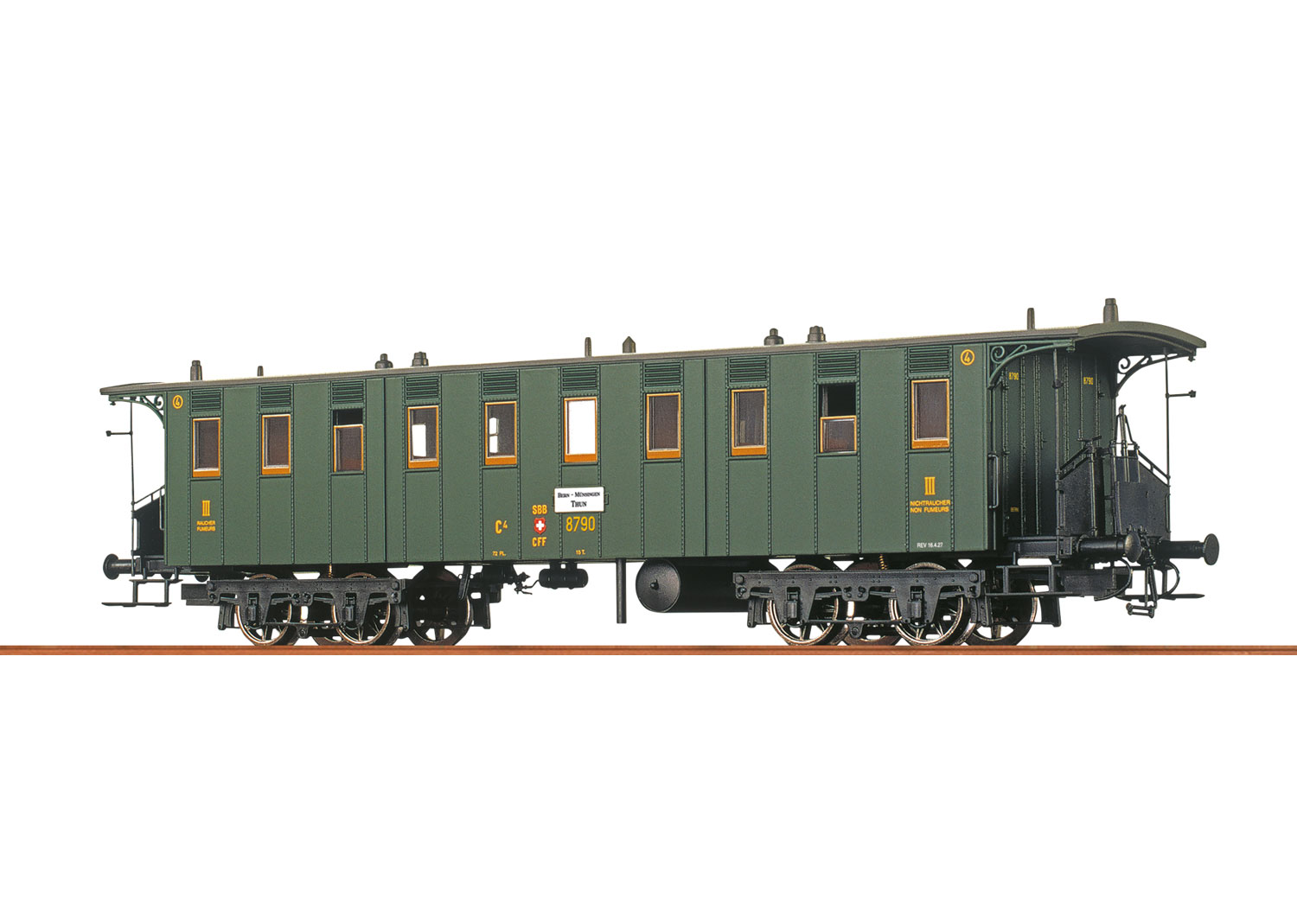 Brawa 45062 Personenwagen C4 SBB, II  Brawa 45062 Personenwagen C4 SBB, II