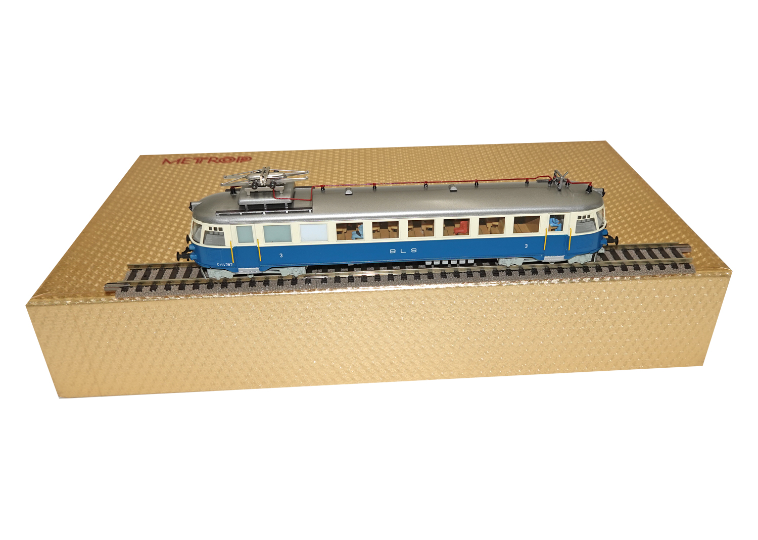 Metropolitan 686 BLS Triebwagen Ce 2/4 Super Nr. 787 bleu-blanc DC