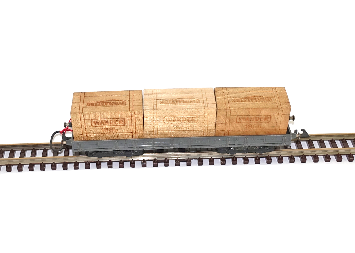 Wesa 230 Niederbordwagen inkl. 3 Ovo Kisten 