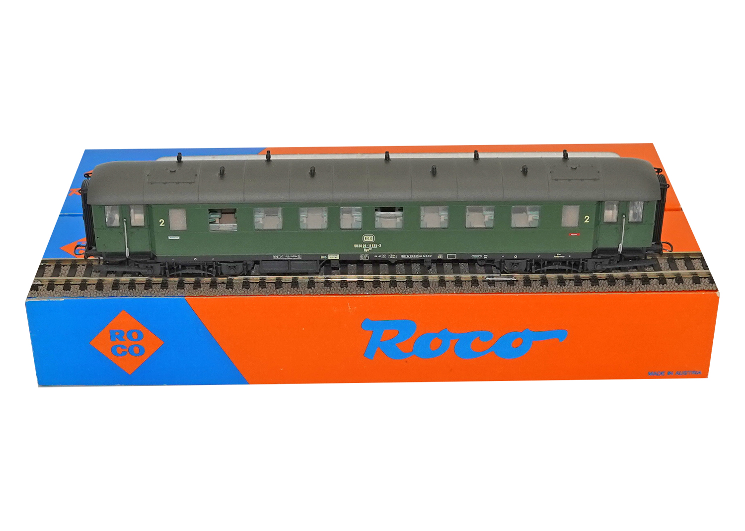 Roco 44232A H0 DB Personenwagen 2 Kl.DC 