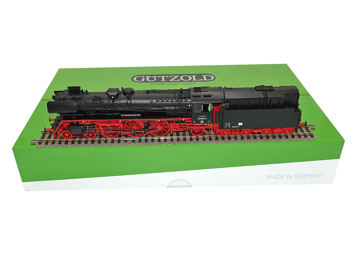 Gützold 31059090 DR Dampflokomotive 03 0010-3 Öl Ep. IV DC 