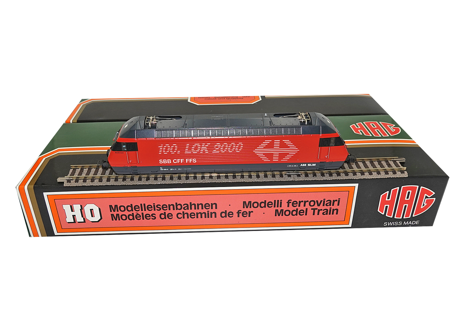 Hag 281 SBB Lokomotive Re 460 100. Lok 2000 DC 