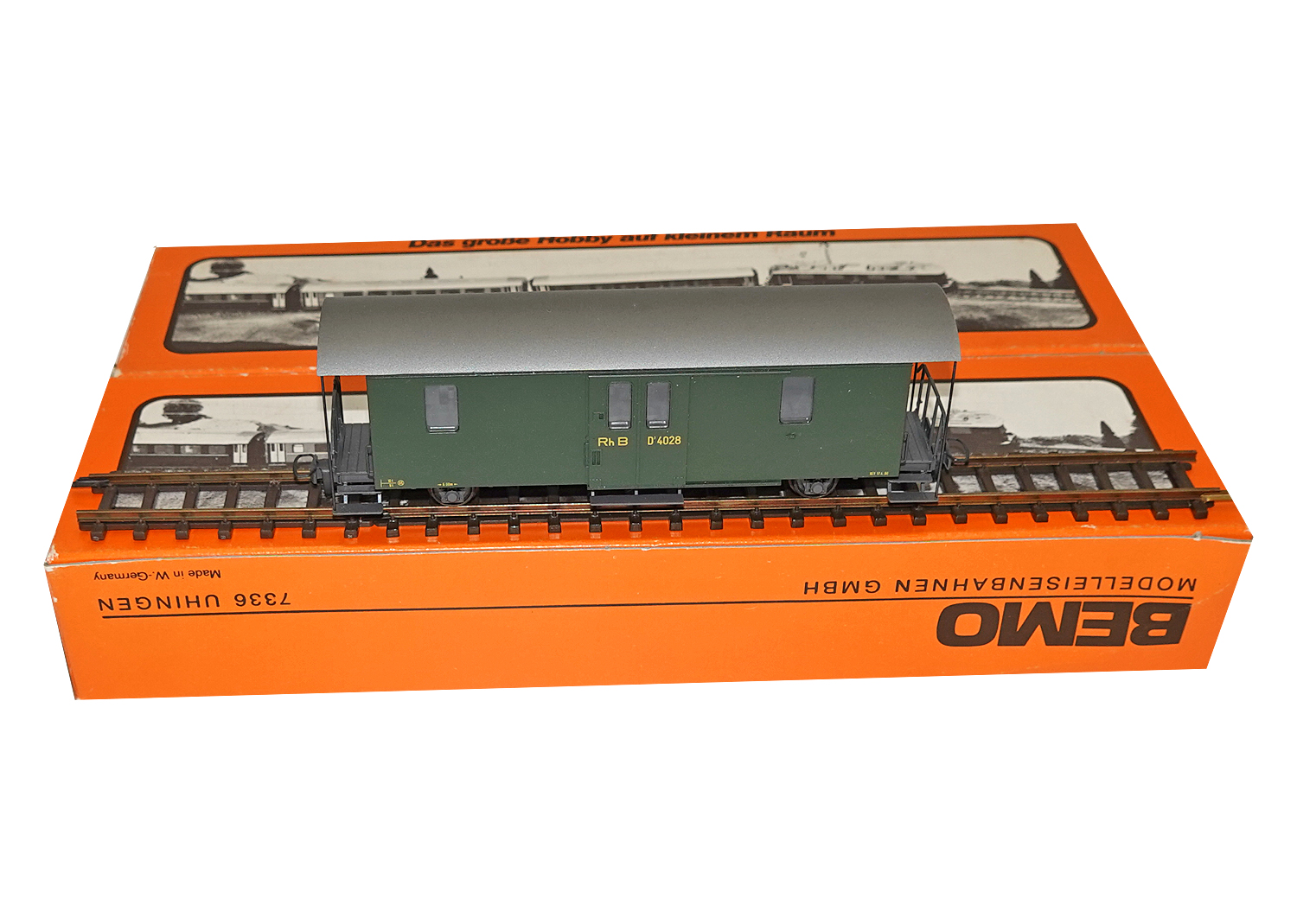 Bemo 3264 RhB Gepäckwagen D 4028 