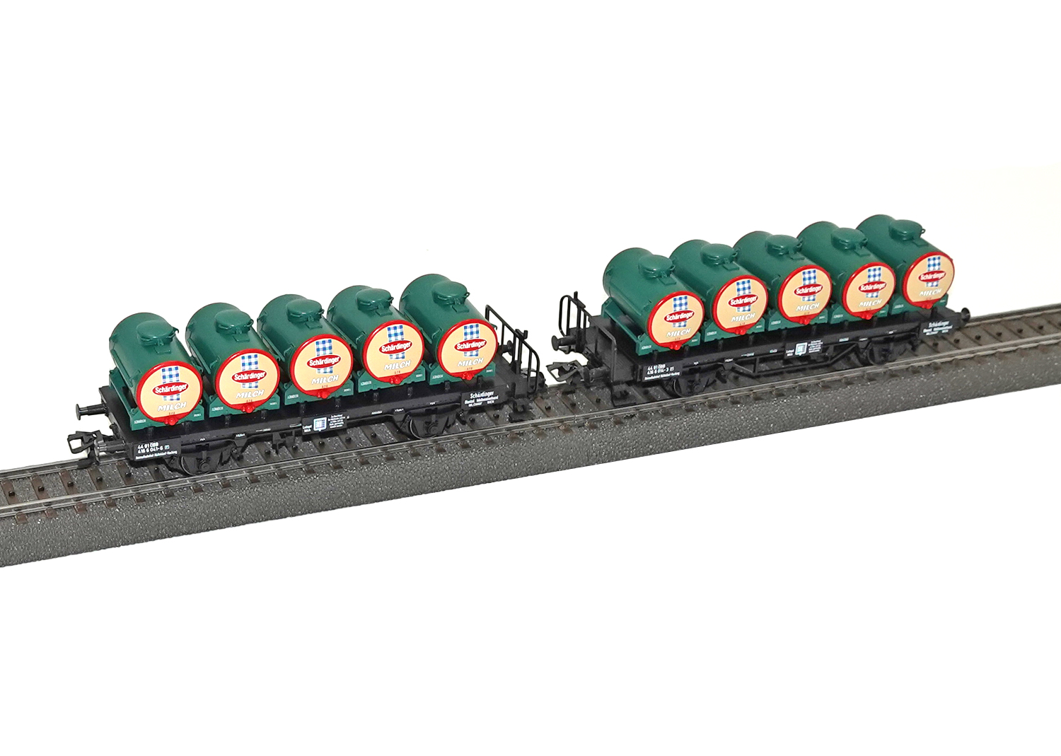 Märklin 46252 ÖBB Milchtransportwagen-Set Schärdinger Milch  