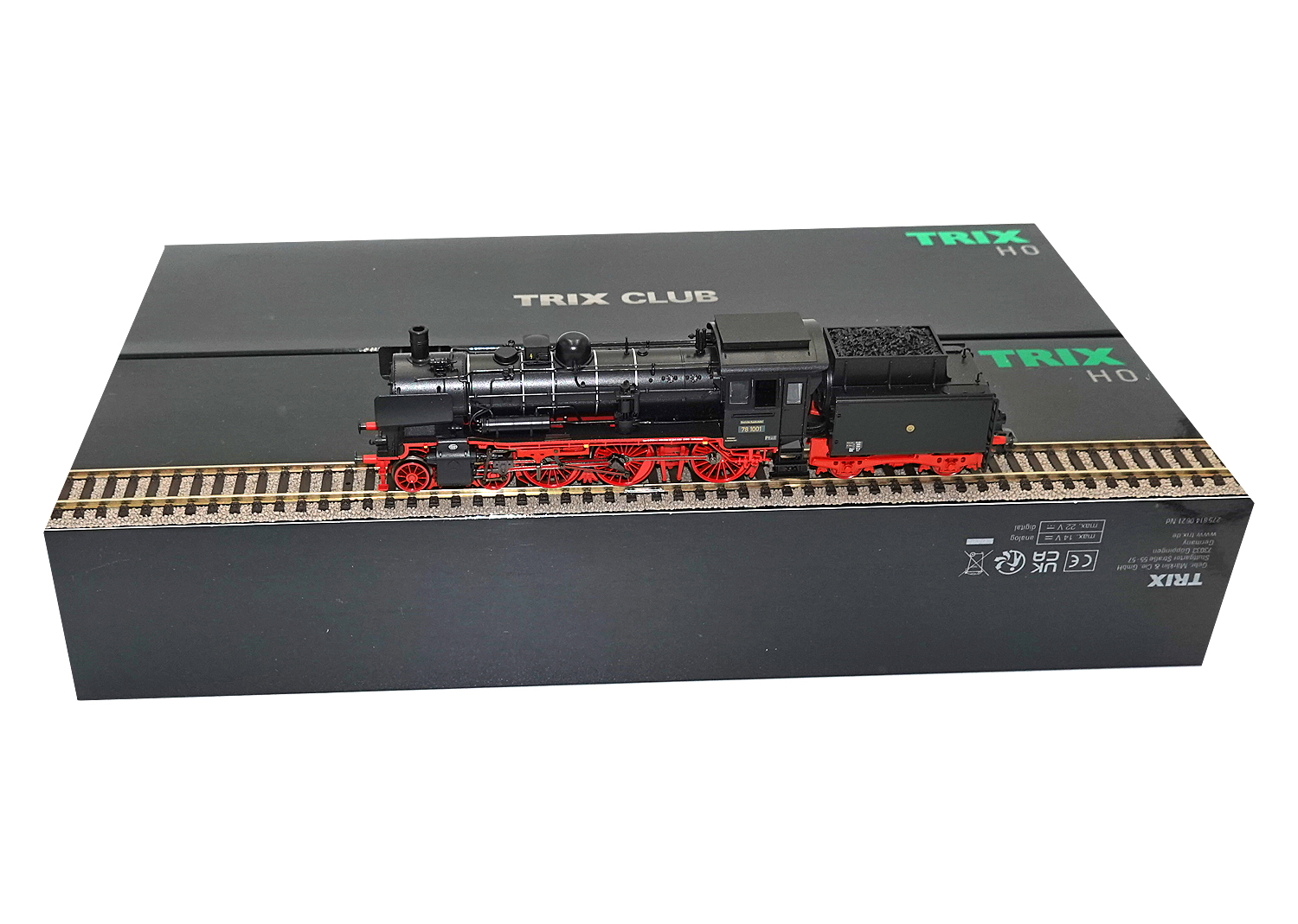 Trix 22890 DB Dampflokomotive Baureihe 78.10 DCC / mfx 