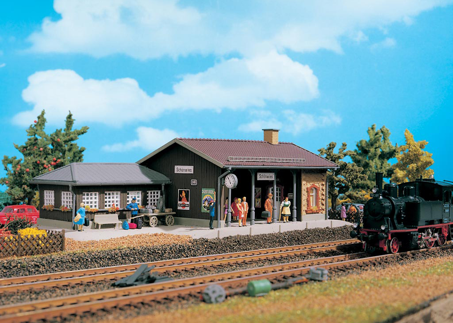 Vollmer 43525 Bahnstation Schönwies  Vollmer 43525 Bahnstation Schönwies
