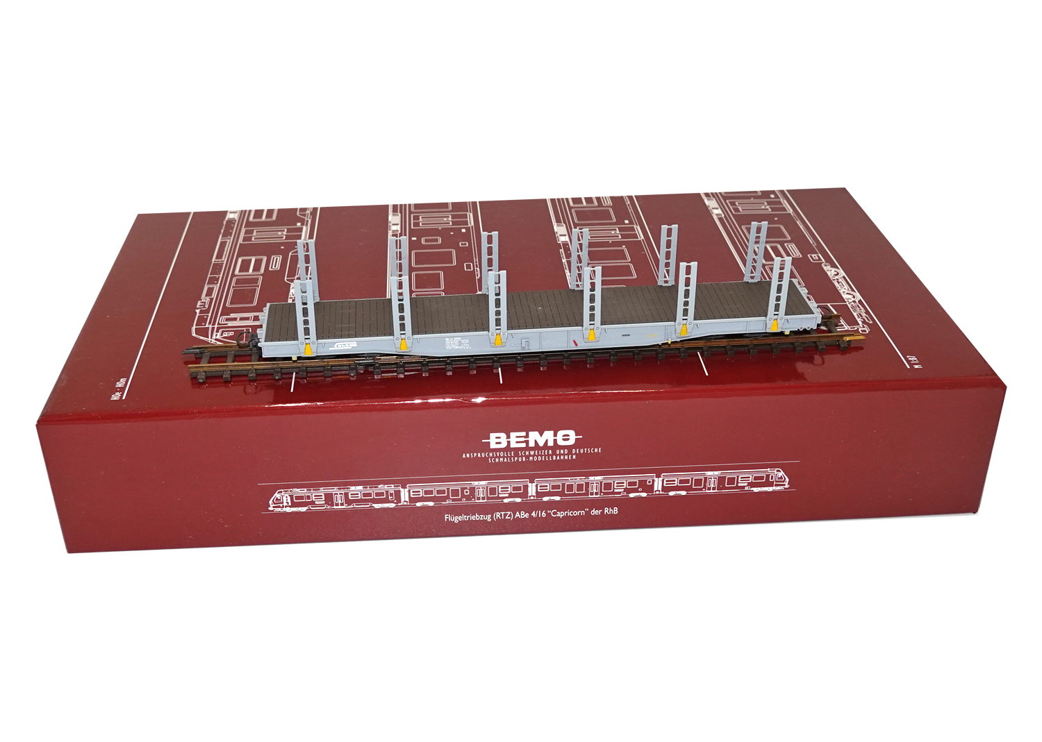 Bemo 2281114 RhB Rungenwagen Sp-w 8354 