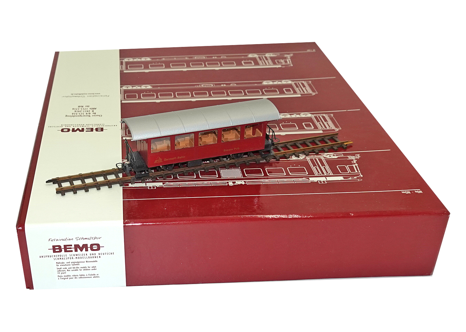 Bemo 3239527 BVZ WR-S 2227 Steam Pub 
