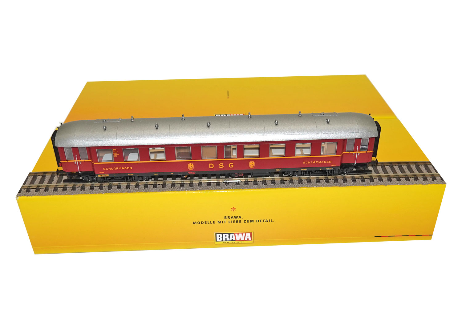 Brawa 46169 DSG Schlafwagen WL4ü-36/50 