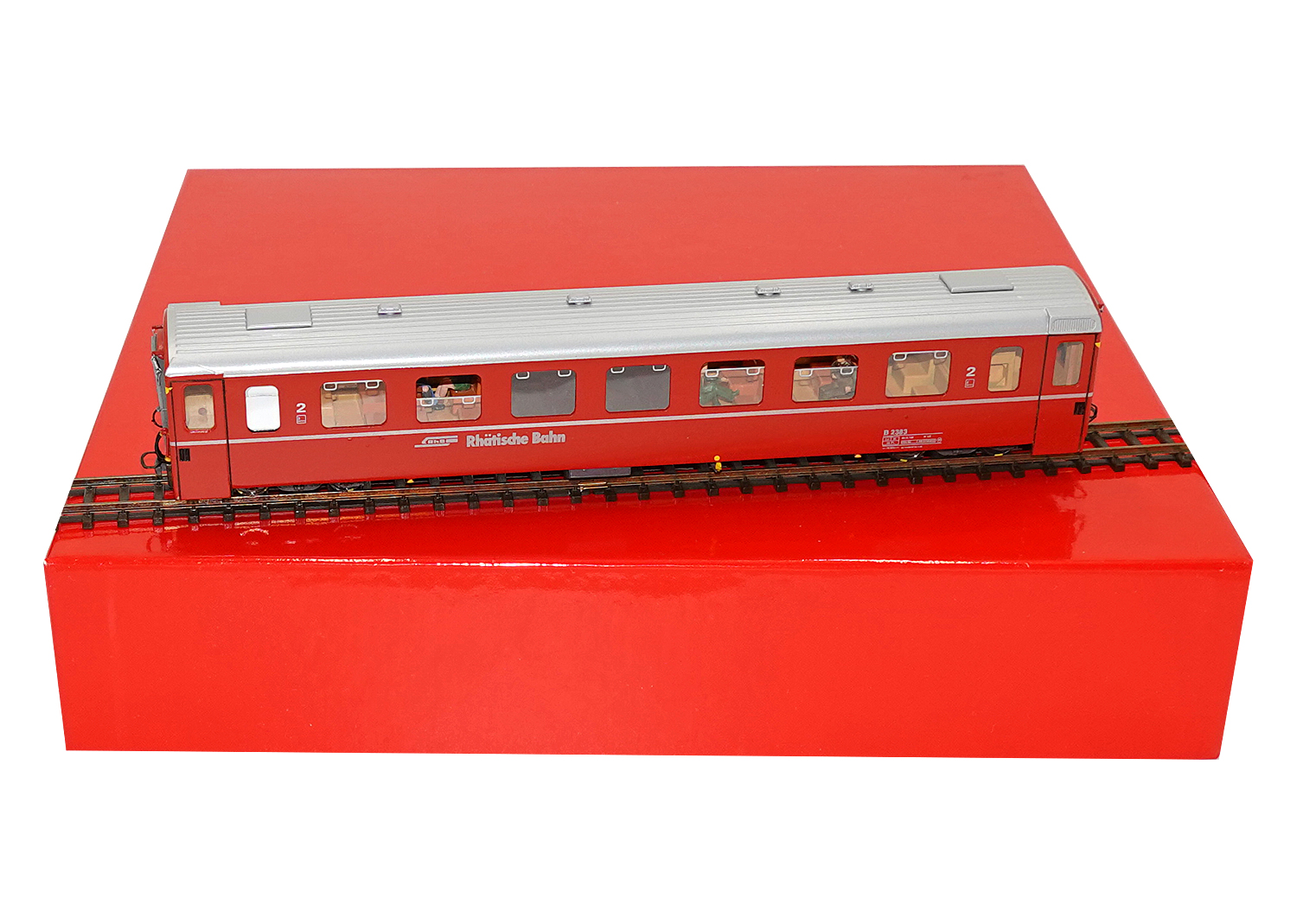 WABU H0m RhB Personenwagen B 2383 DC