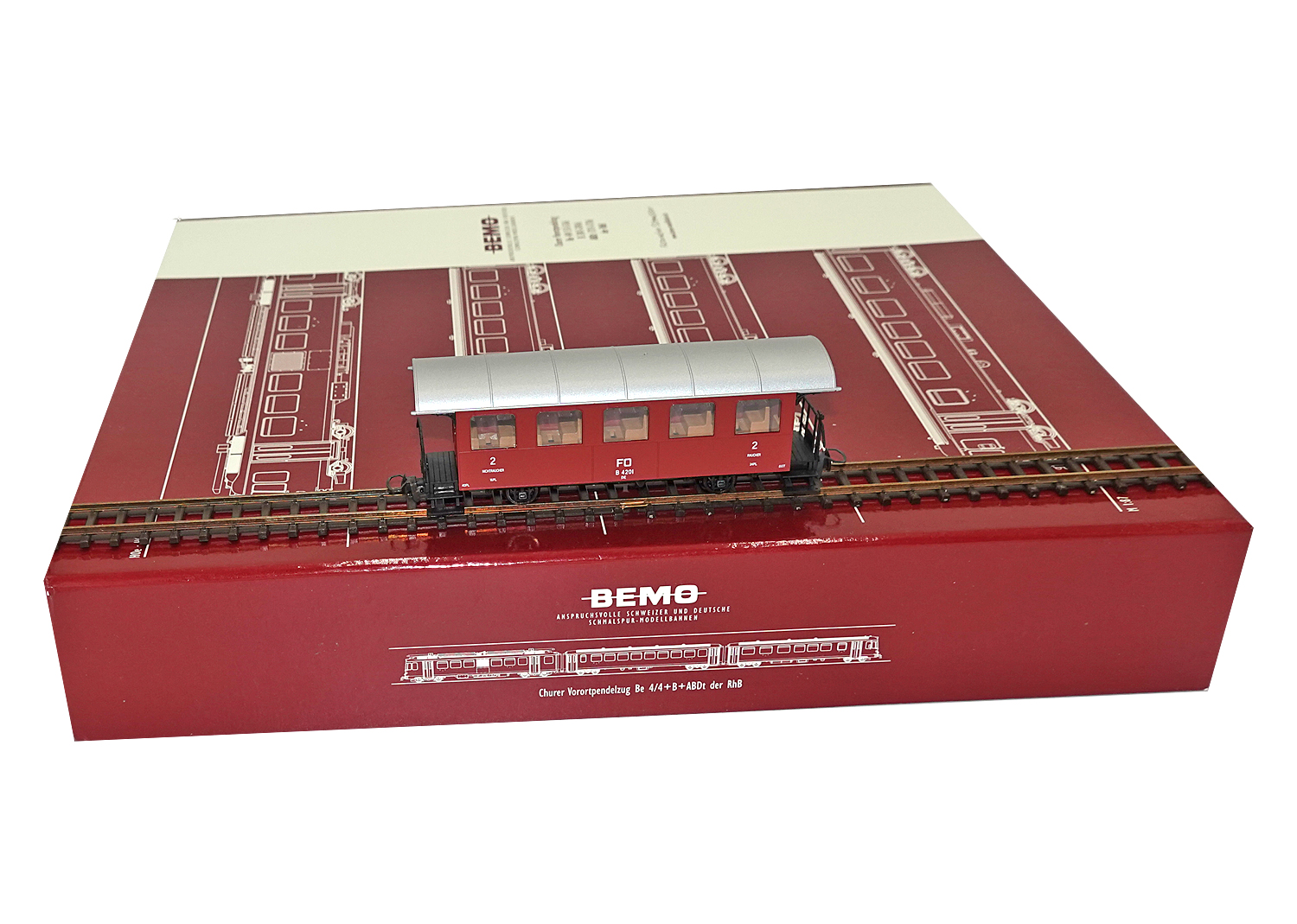 Bemo 3239211 FO Personenwagen B 4201 