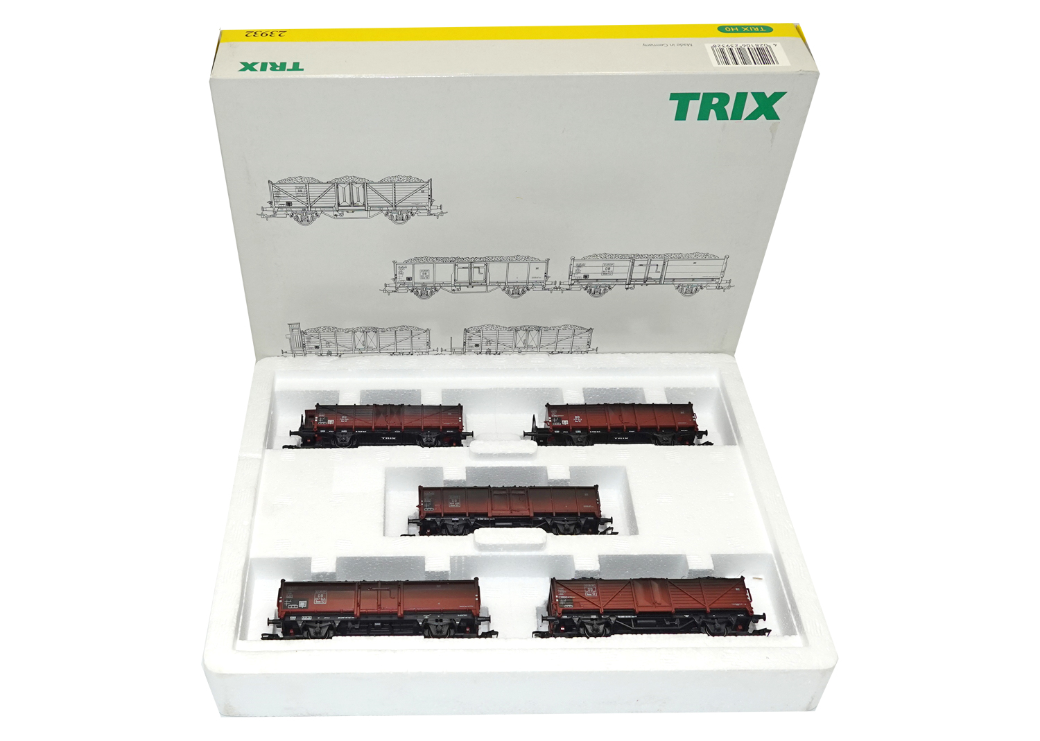 Trix 23932 DB Kohlen Wagenset 5-tlg.  Trix 23932 DB Kohlen Wagenset 5-tlg.