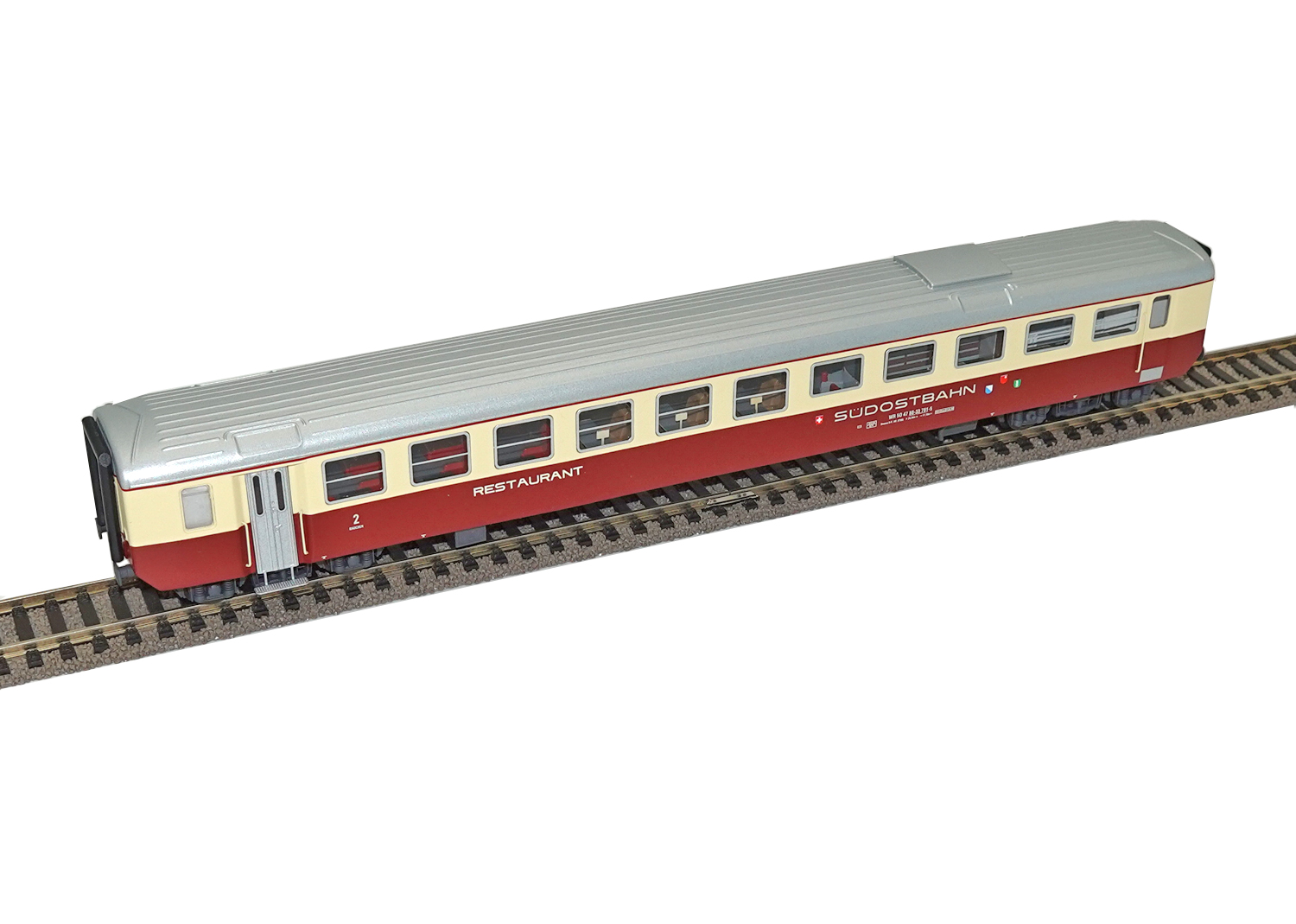 Hui SOB Speisewagen WR 781 DC