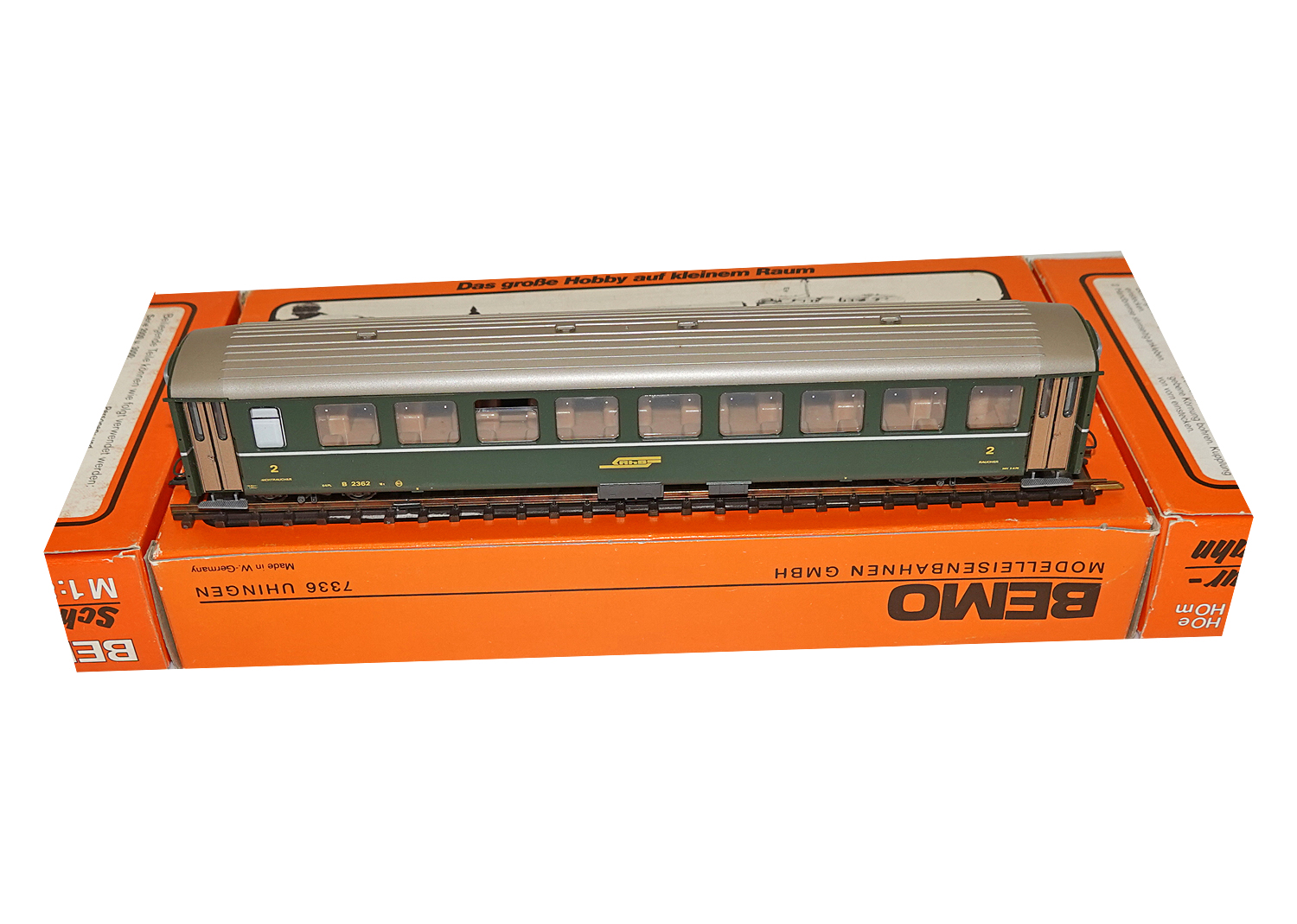 Bemo 3250000 RhB Einheitspersonenwagen B 2362 