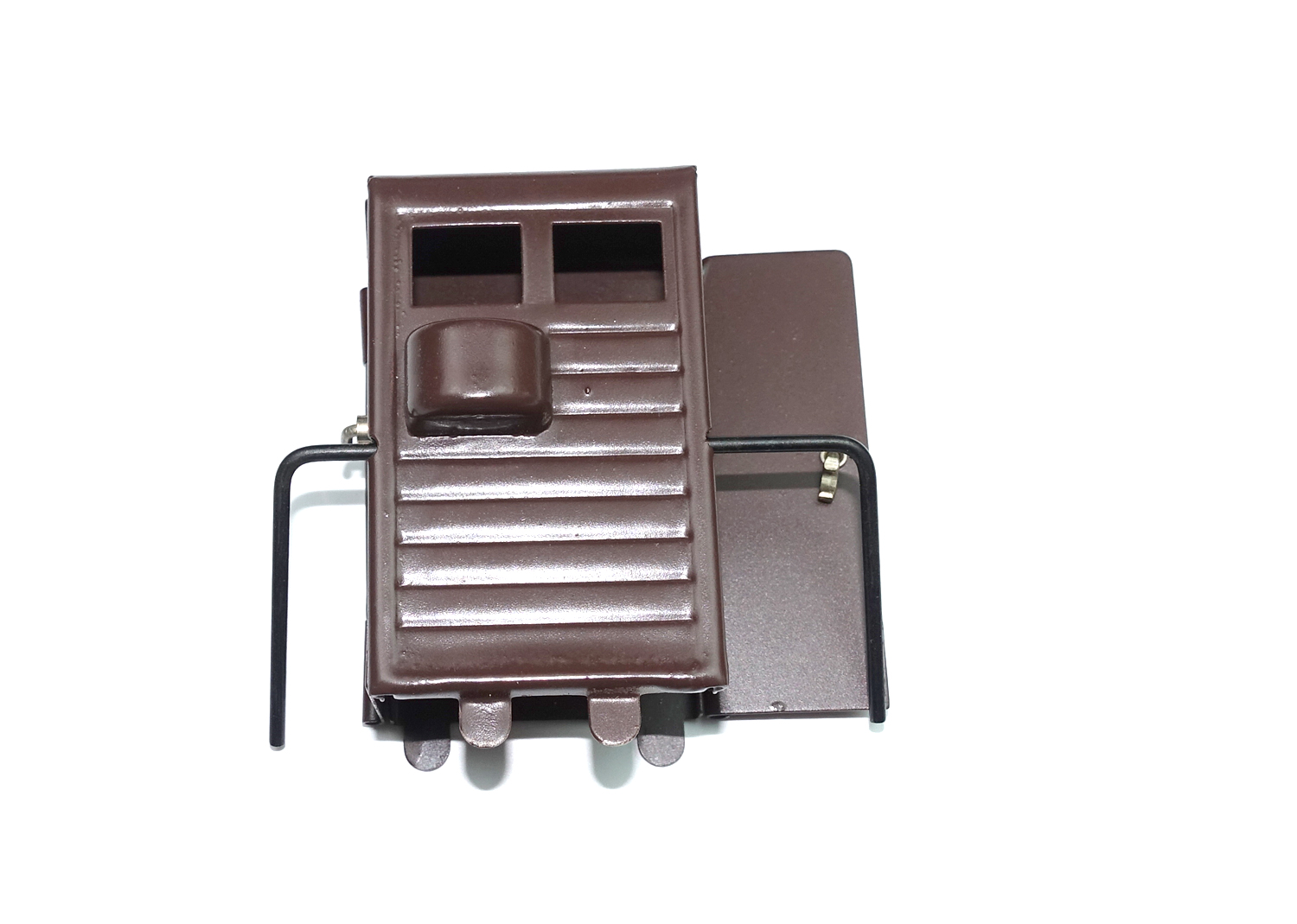Buco Spur 0 Bremserhaus kpl. braun lackiert  Buco Spur 0 Bremserhaus kpl. braun lackiert
