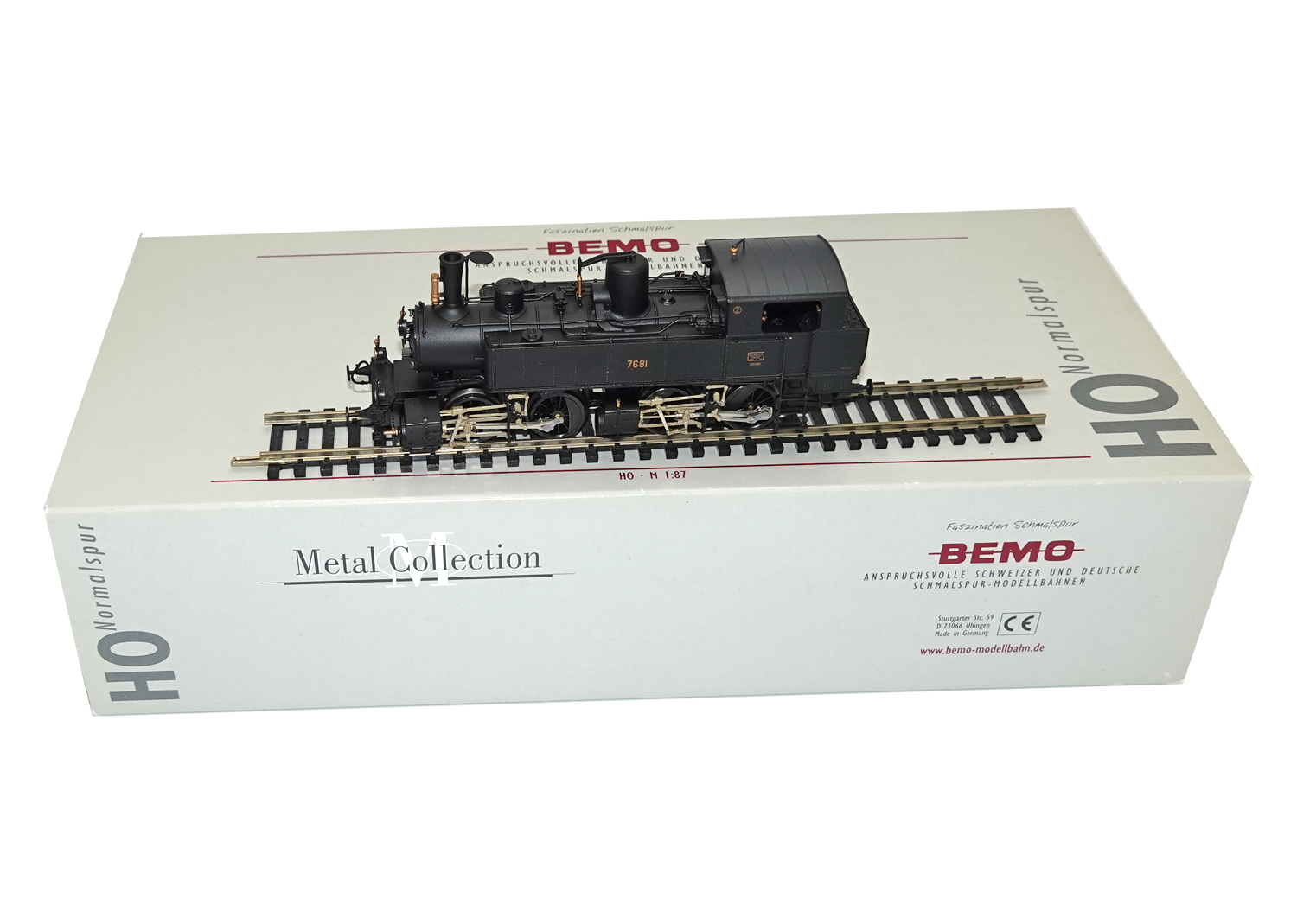 Bemo 1693411 SBB H0 Mallet Dampflok Ed 2x2/2 7681 DC