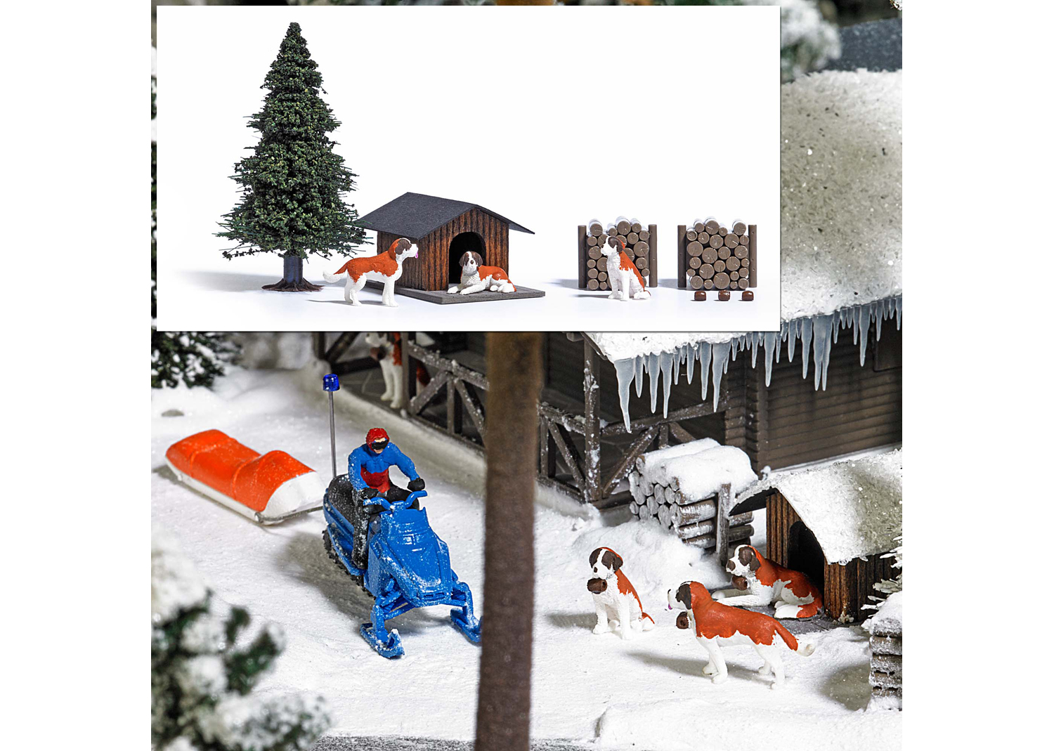 Busch 1198 3 Bernhardiner  Busch 1198 3 Bernhardiner