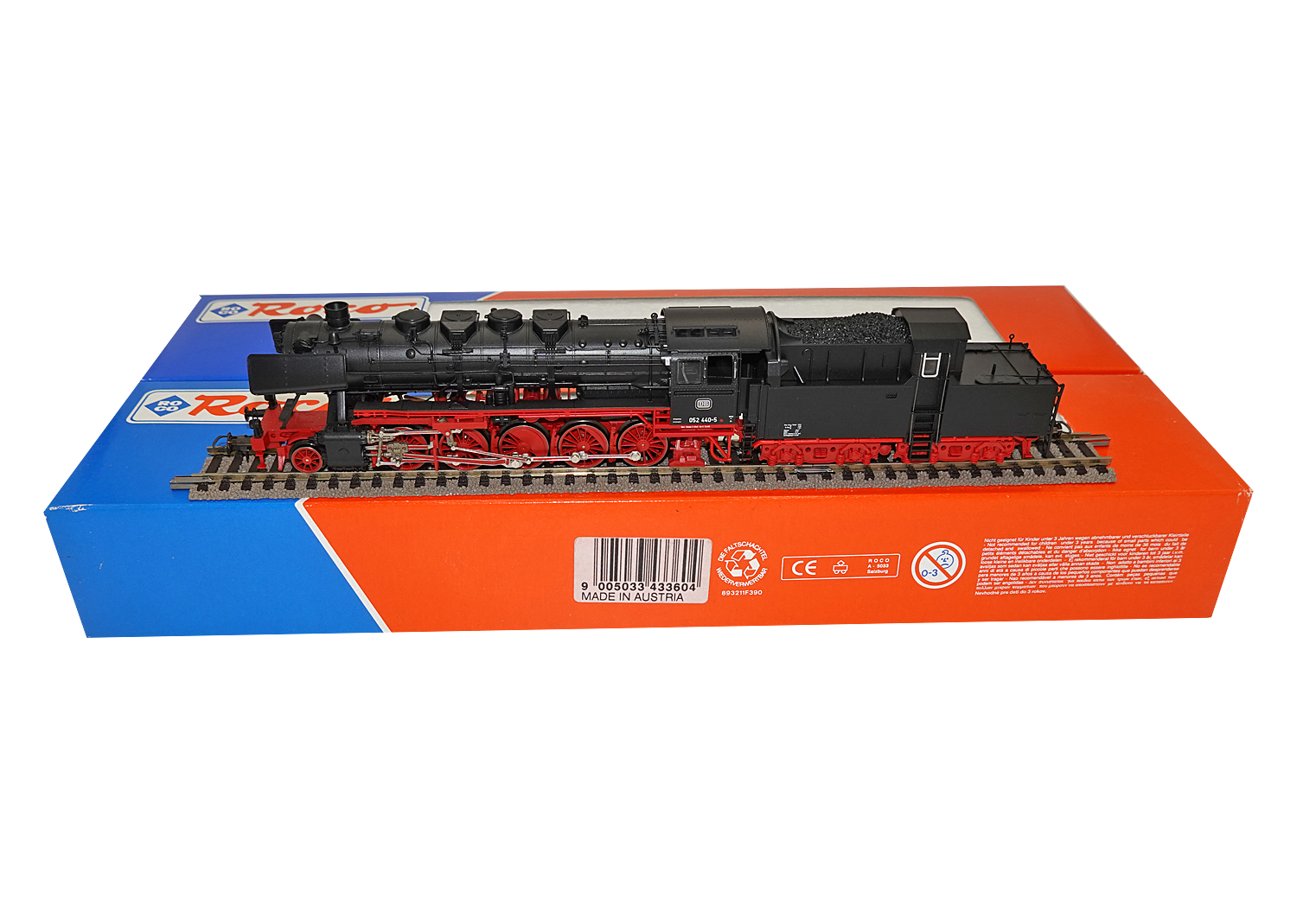 Roco 43294 DB Dampflokomotive BR 052 440-5 DC 