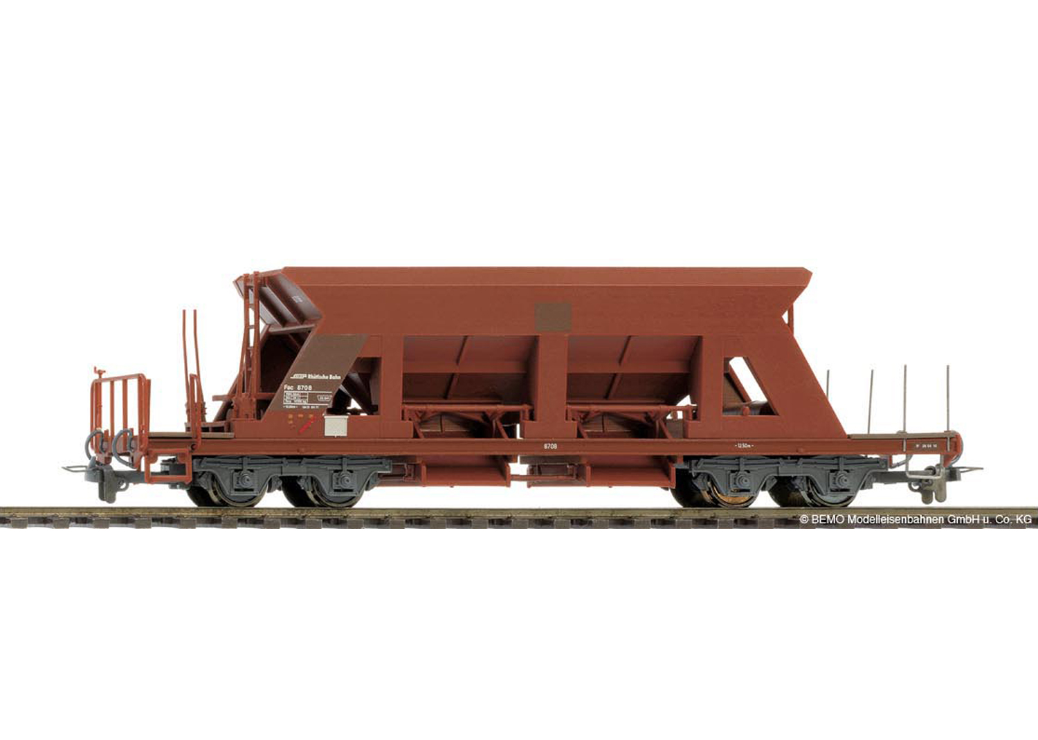 Bemo 2287108 RhB Fac 8708 Schotterwagen 