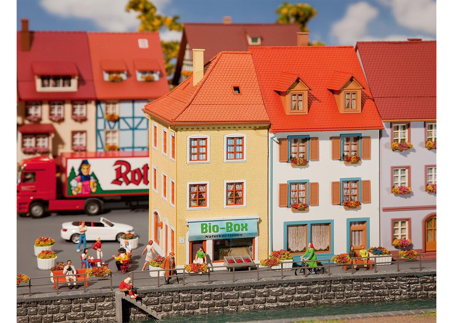 Faller 130496 2 Kleinstadthäuser 