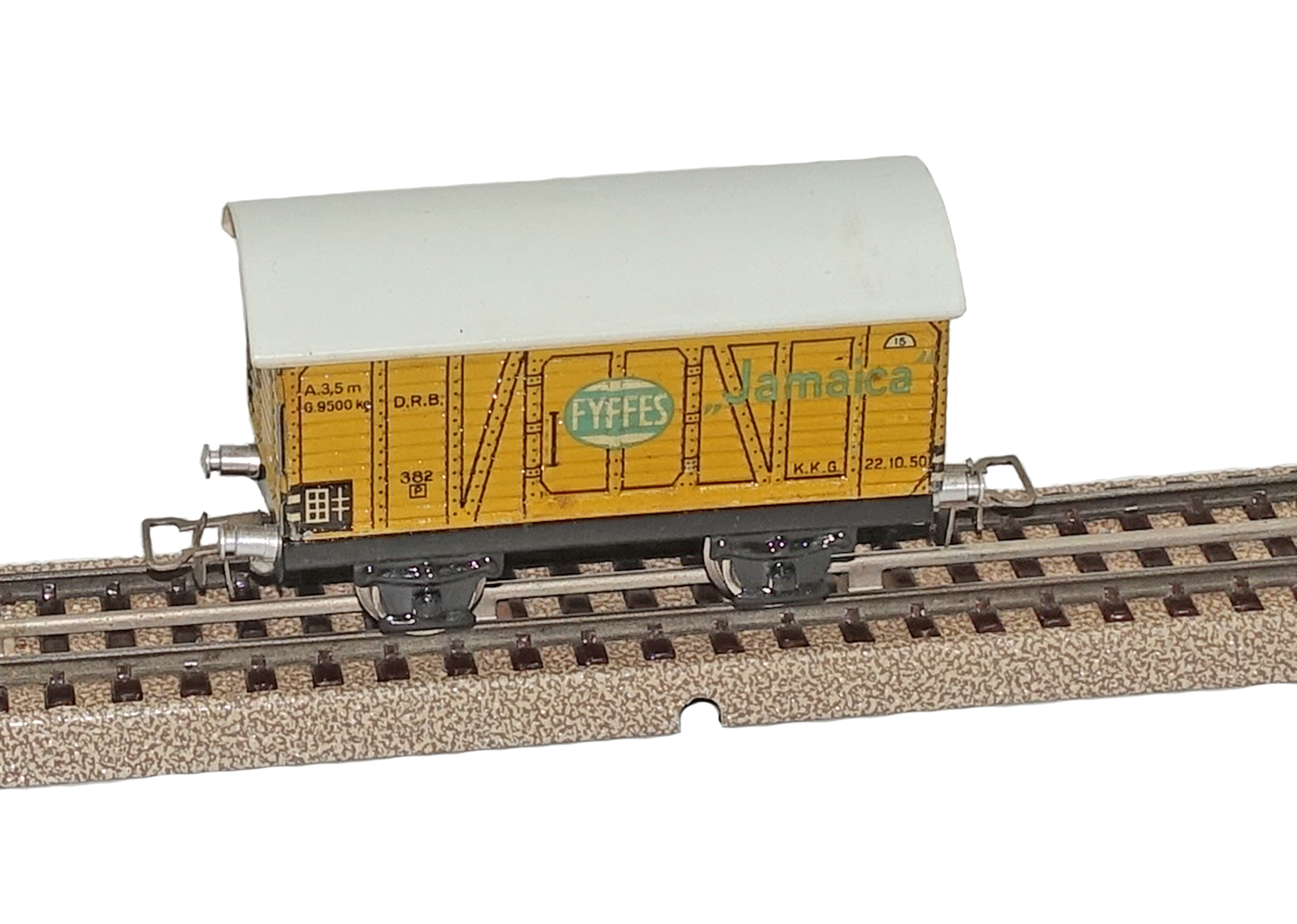 Märklin 382 Bananenwagen gelb 
