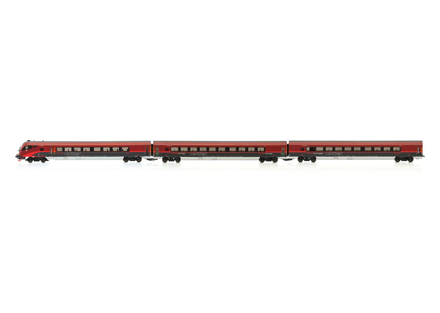 Jägerndorfer 71310 ÖBB 7-tlg Railjet-Garnitur 059 Ep VI High End Edition DC 