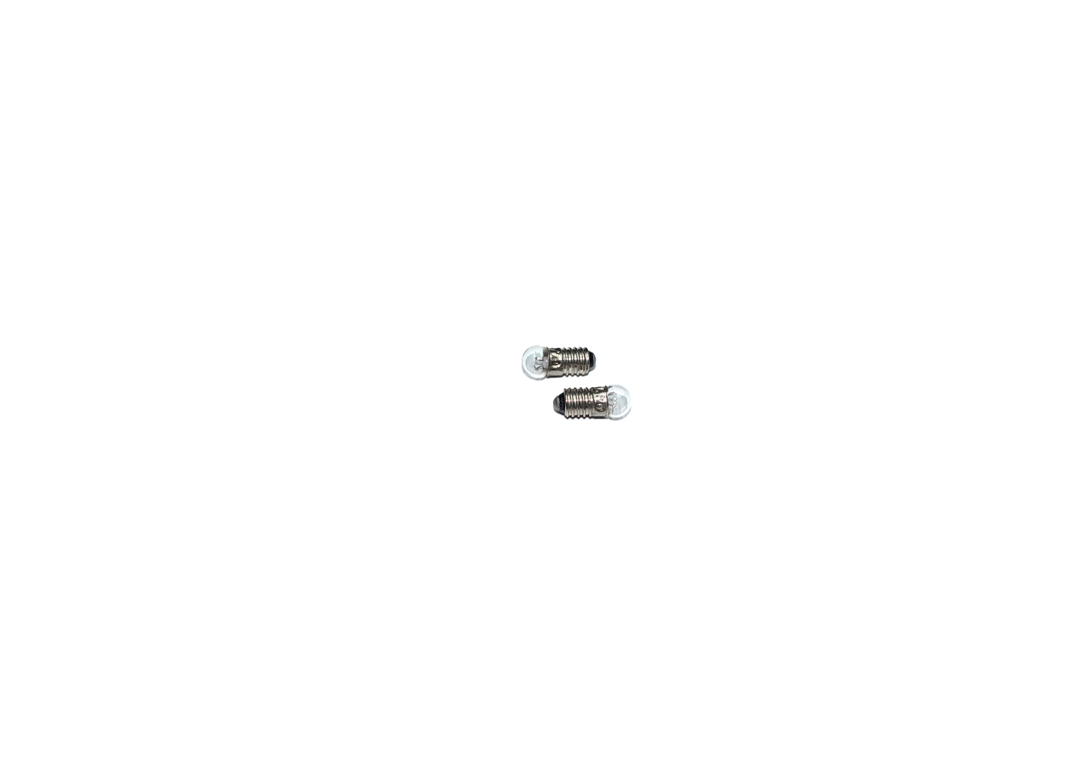 H0 Glühlampe 6mm, klar, 6 V  H0 Glühlampe 6mm, klar, 6 V