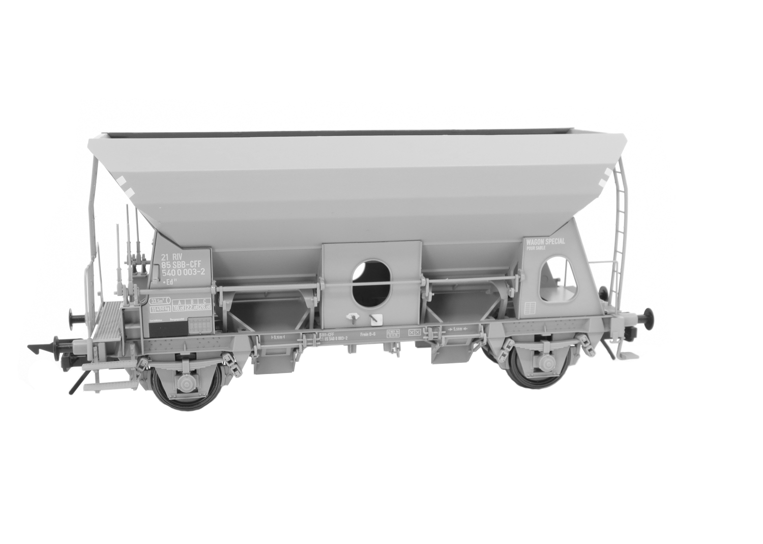 Lenz 42152-10 SBB Selbstentladewagen Ed 21 telegrau Ep. 4 Lenz 42152-10 SBB Selbstentladewagen Ed 21 telegrau Ep. 4